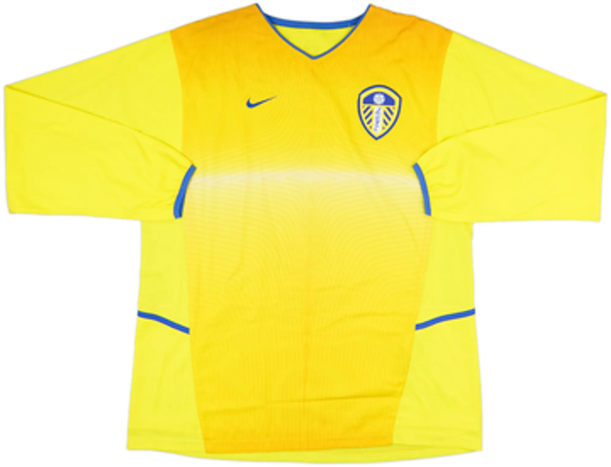 2002-03 Leeds United Away L/S Shirt Keane #7 - 8/10 - (L)