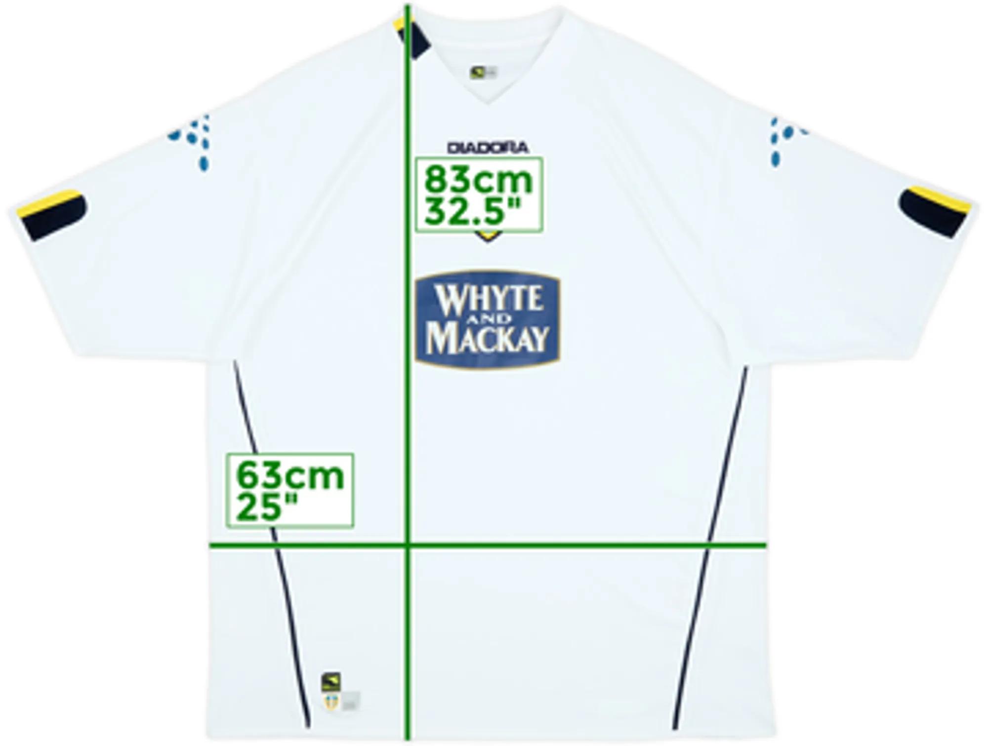 2004-05 Leeds United Home Shirt - 8/10 - (M.Boys)