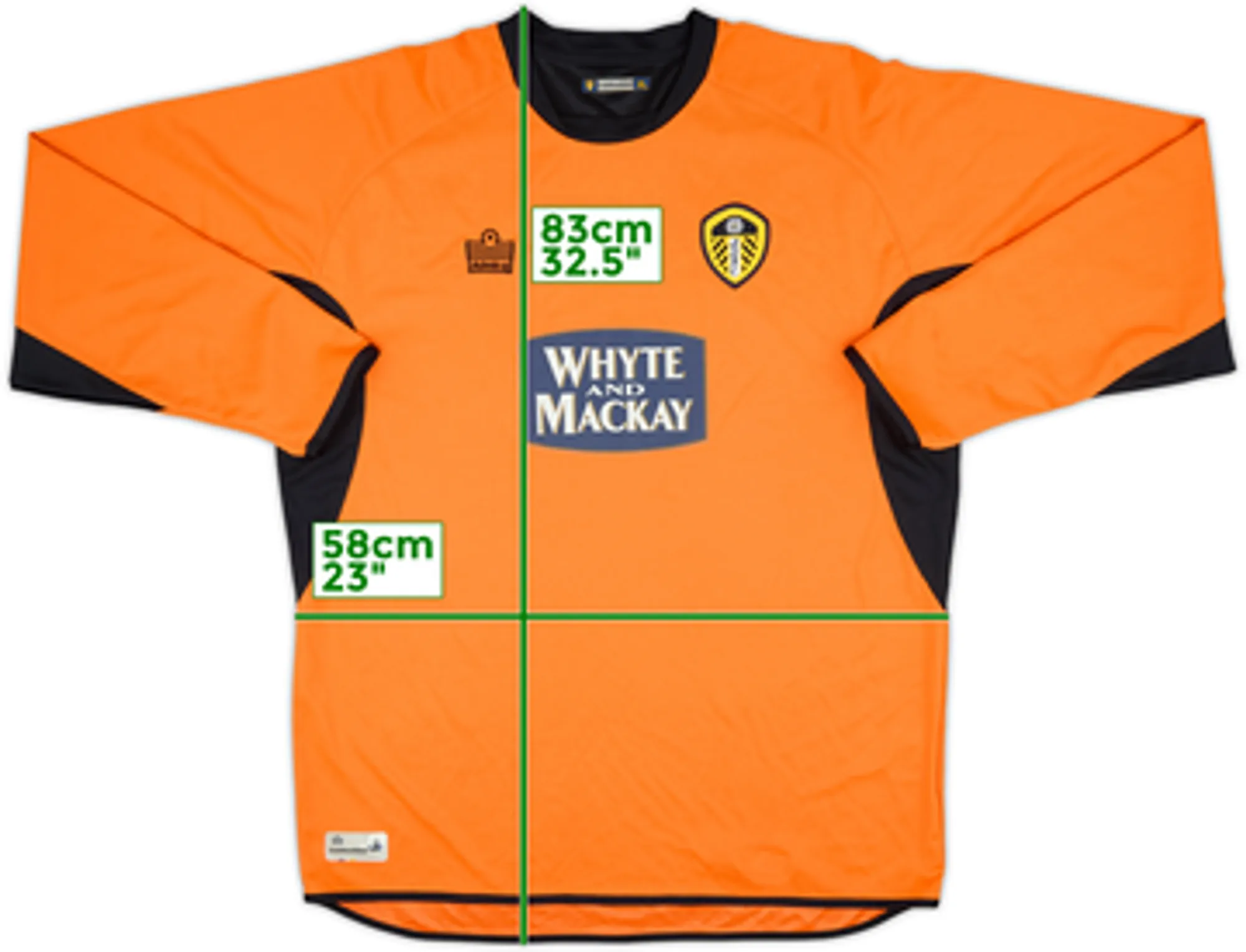 2005-06 Leeds GK Shirt - 8/10 - (XL)