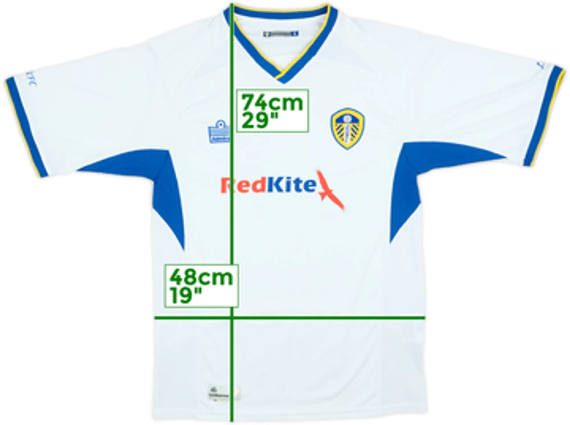 2007-08 Leeds United Home Shirt - 6/10 - (S)