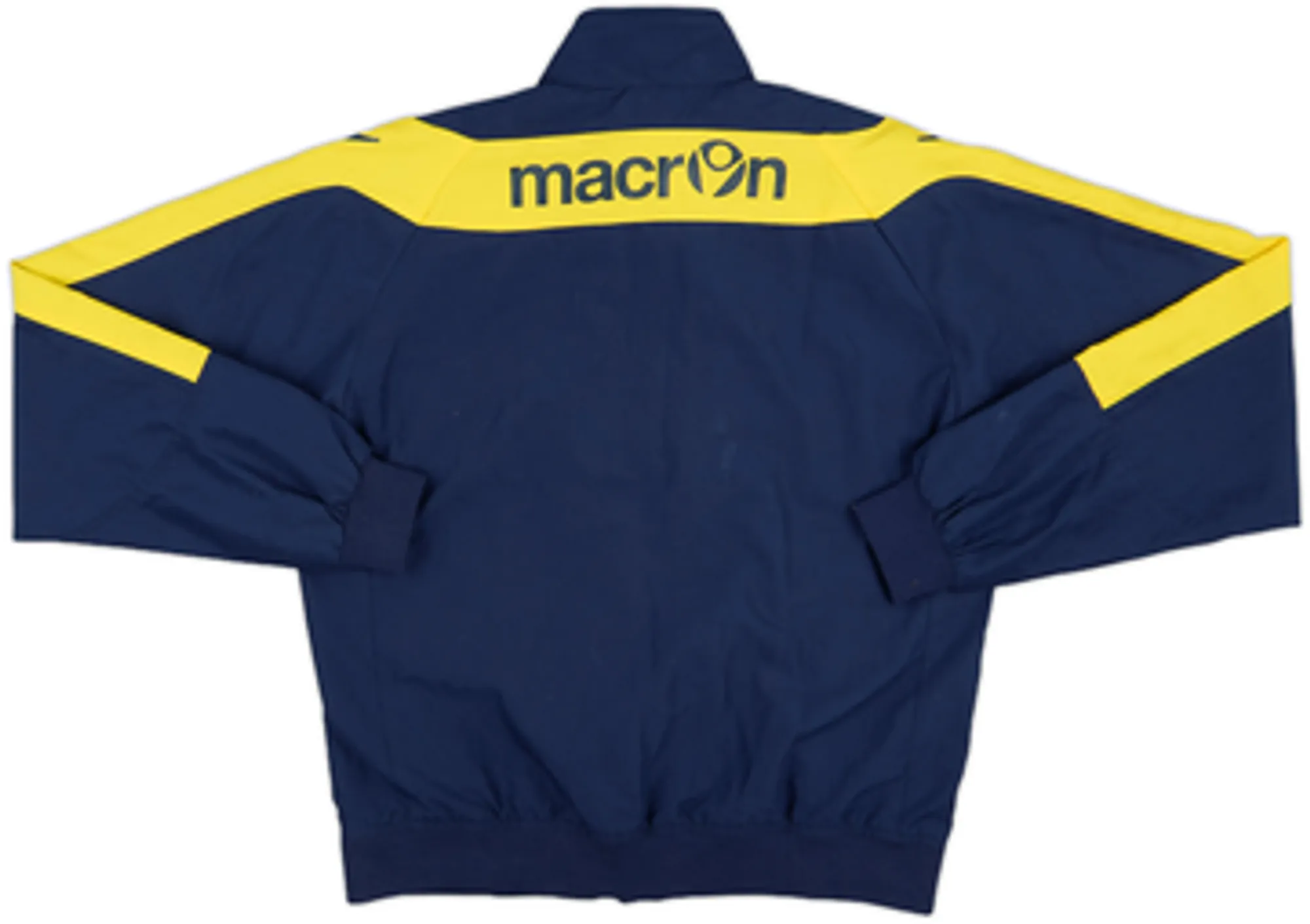 2009-10 Leeds United Macron Track Jacket - 8/10 - (XL.Boys)