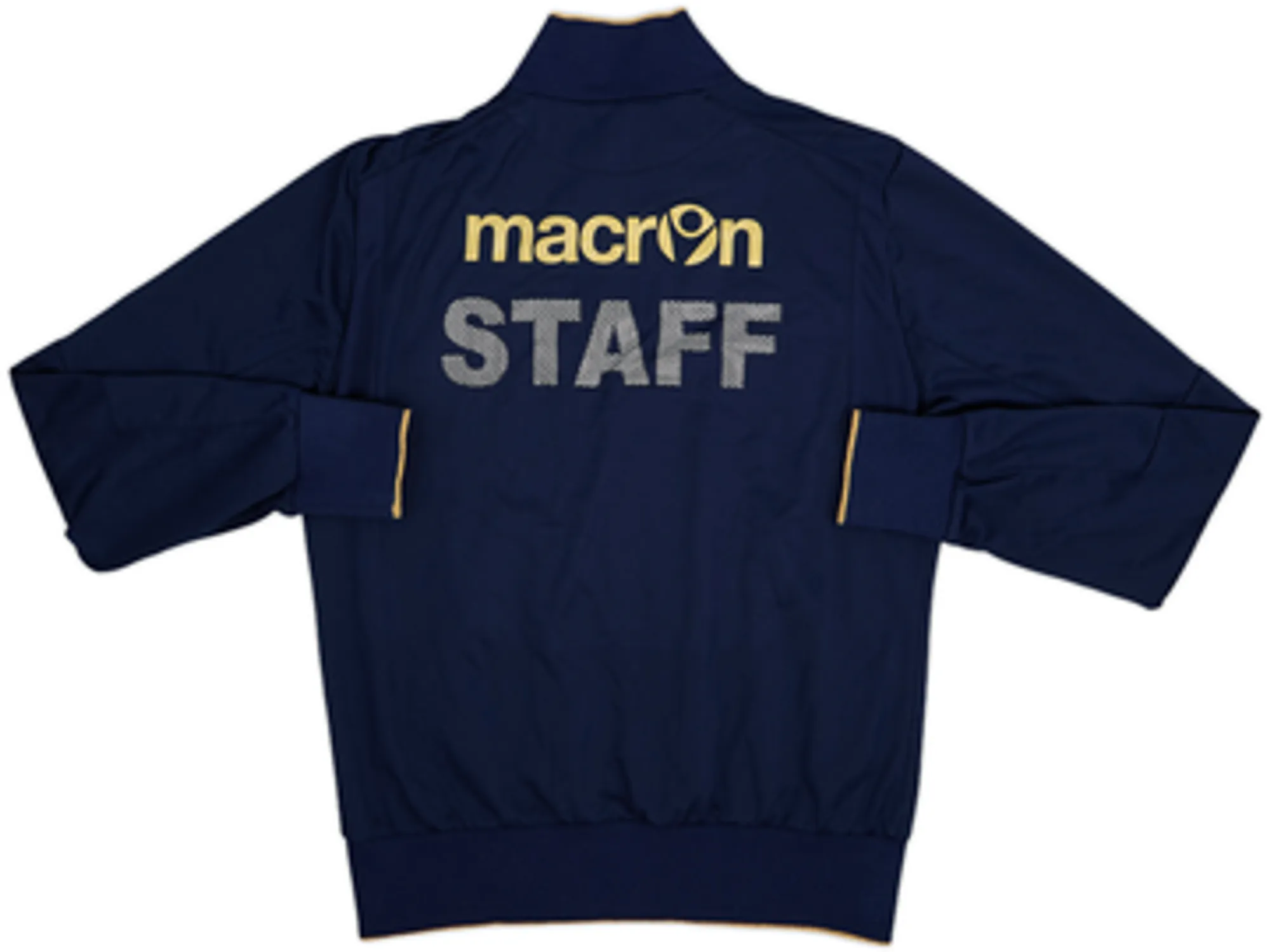 2013-14 Leeds United Staff Issue Macron Track Jacket KM - 8/10 - (M)