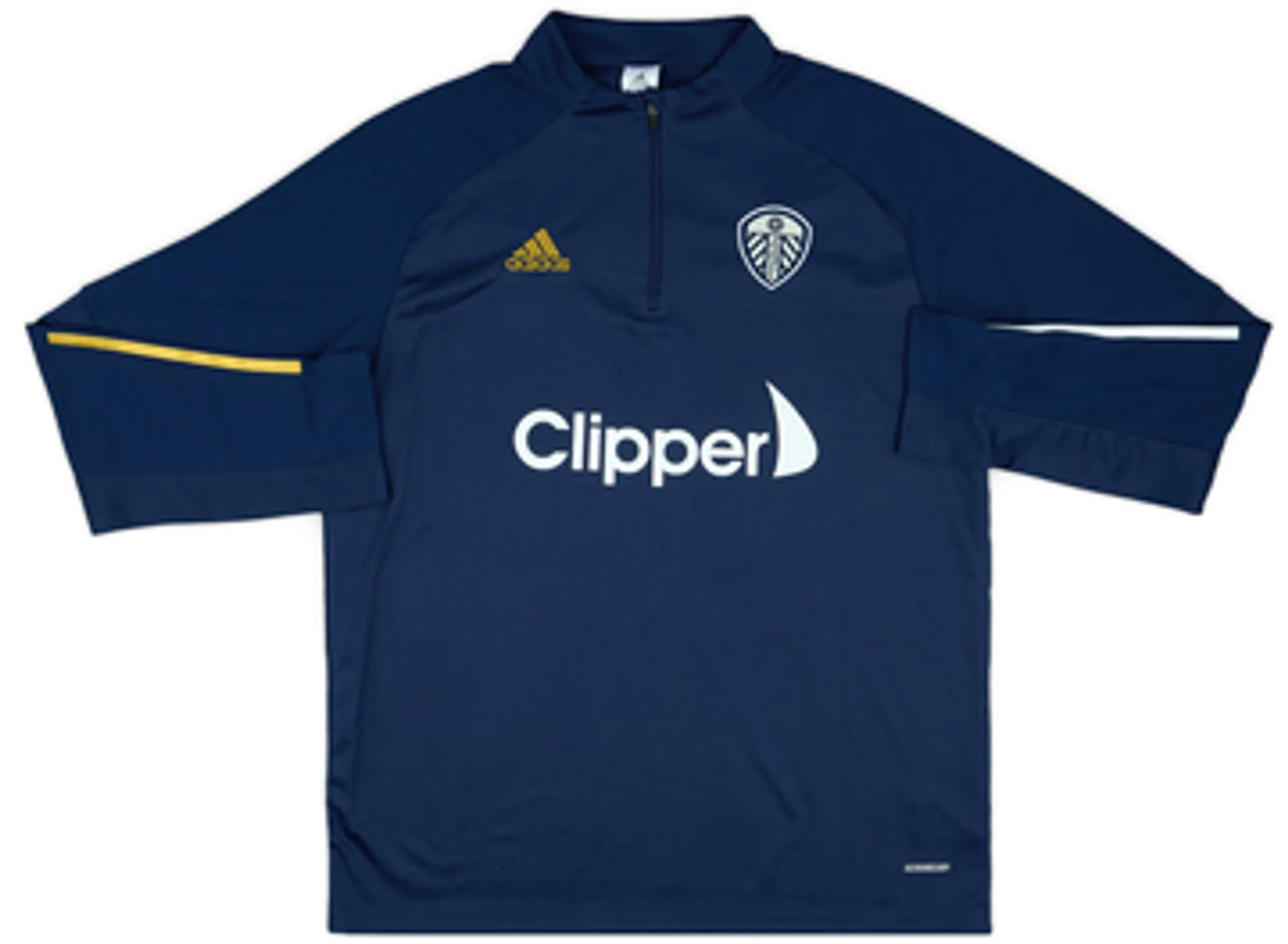 2020-21 Leeds adidas 1/4 Zip Drill Top - 10/10 - (XL)