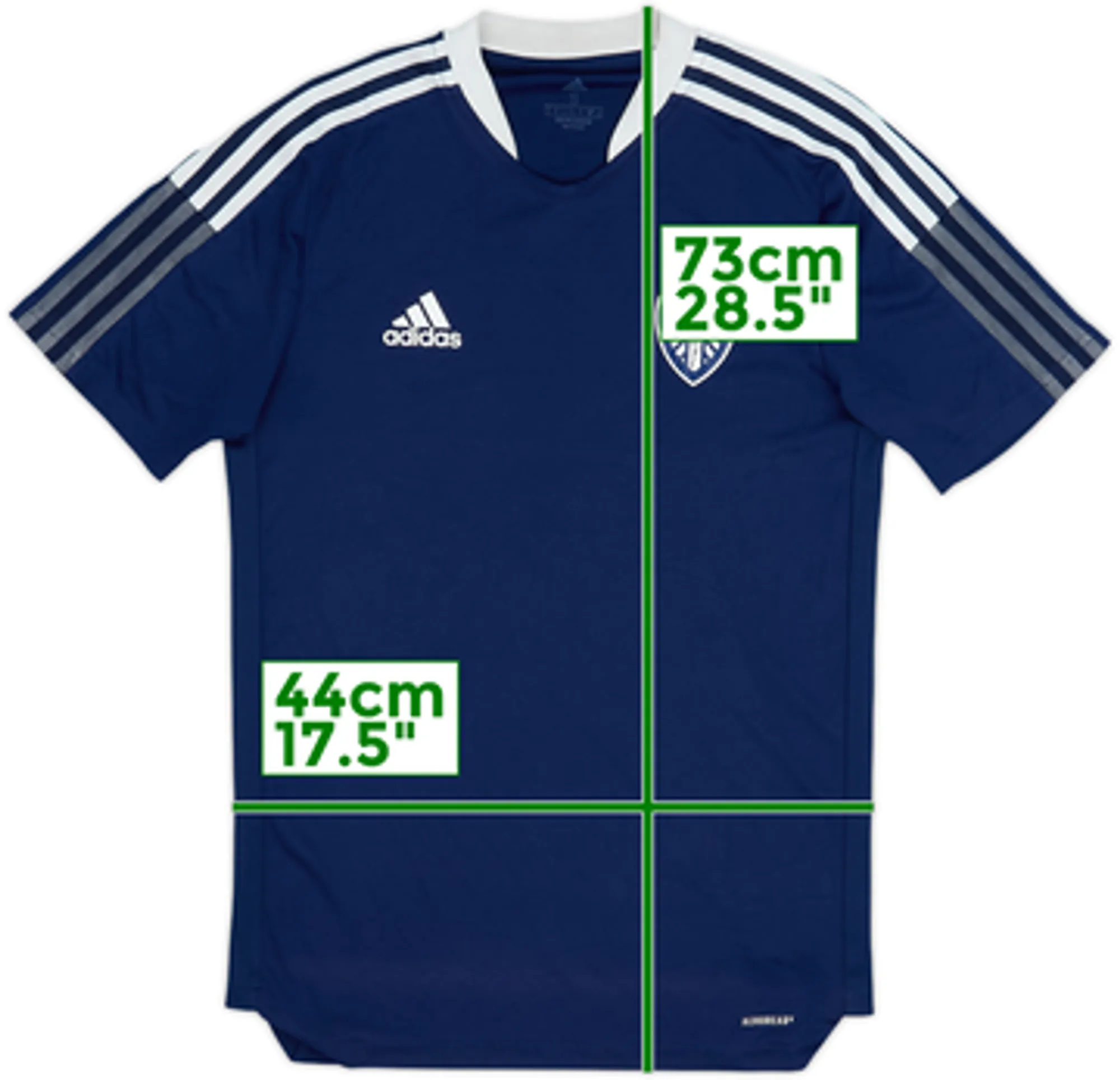 2020-21 Leeds adidas Training Shirt - 7/10 - (XS)
