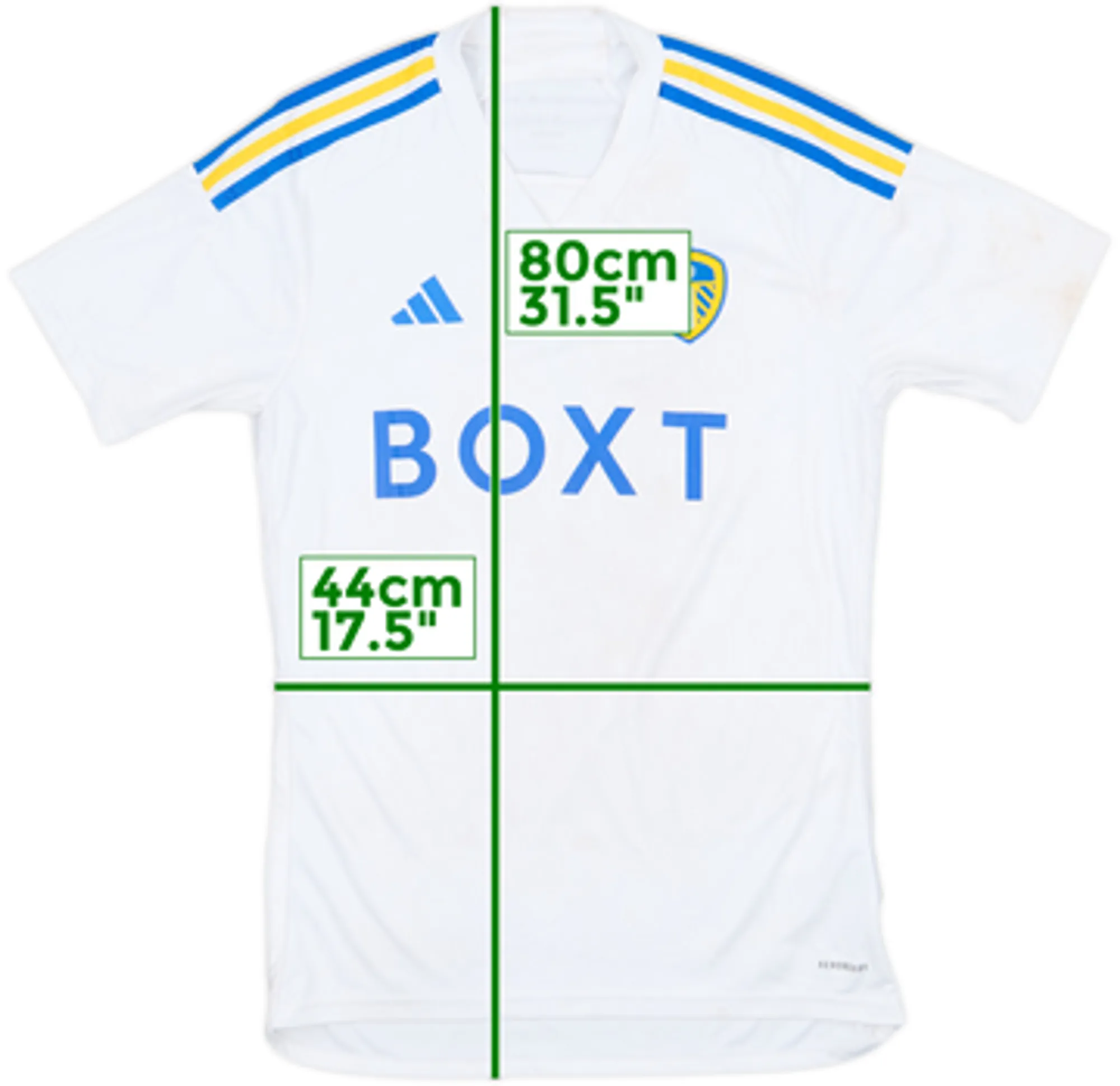 2022-23 Leeds United Home Shirt - 4/10 - (M)
