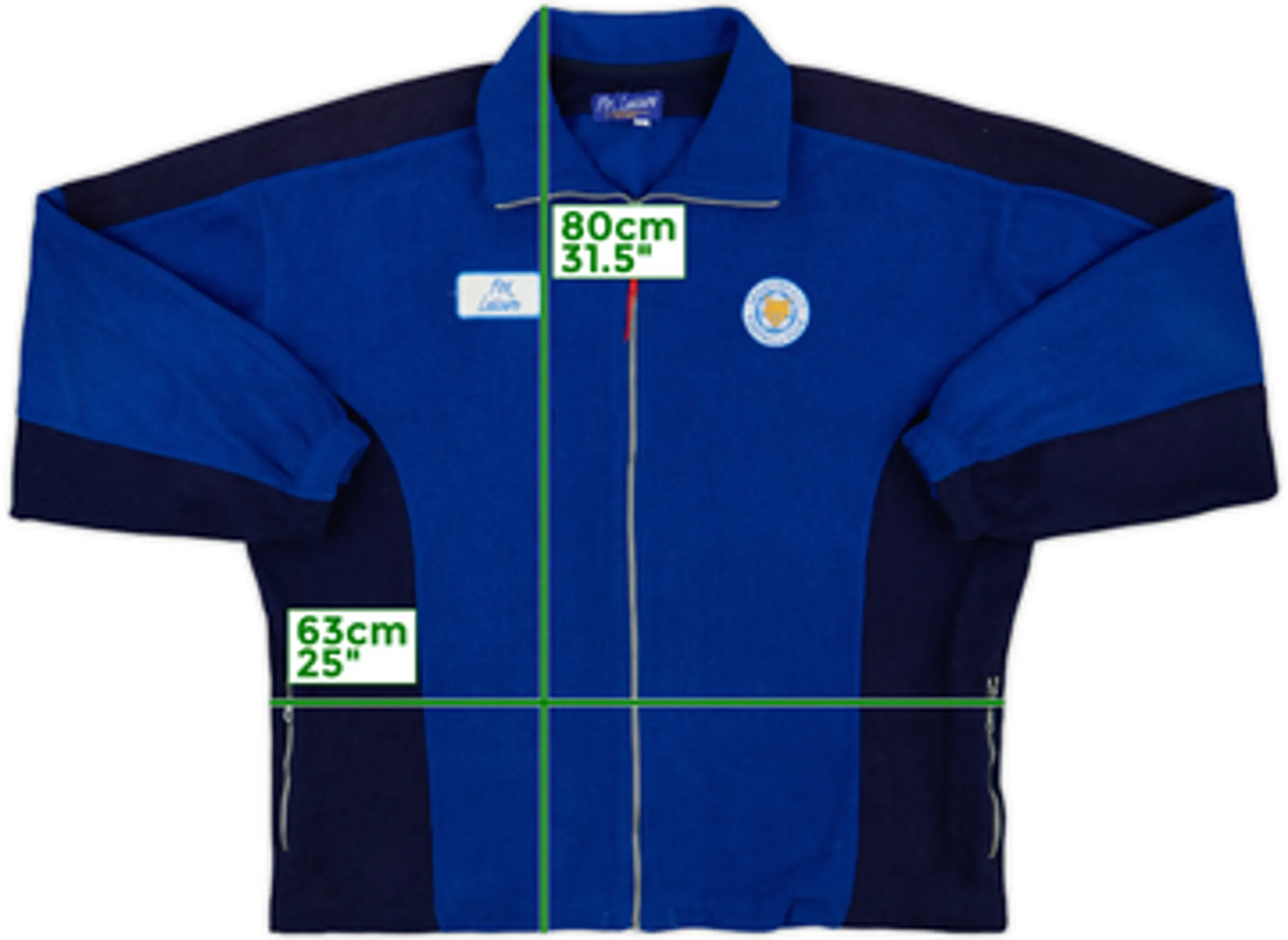 1998-00 Leicester City Fox Leisure Fleece Jacket - 8/10 - (XL)
