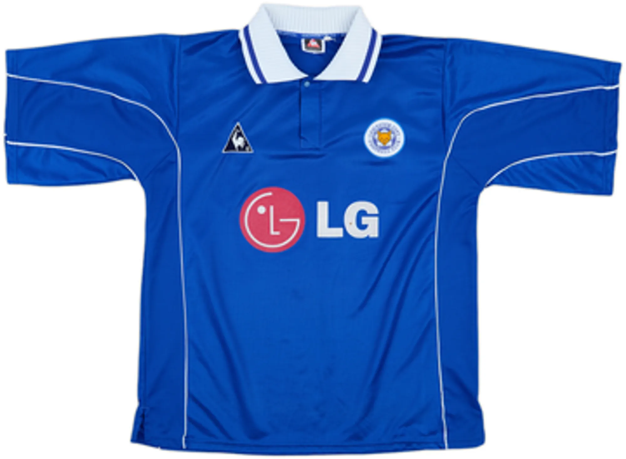 2001-02 Leicester Home Shirt Savage #8 - 8/10 - (L)