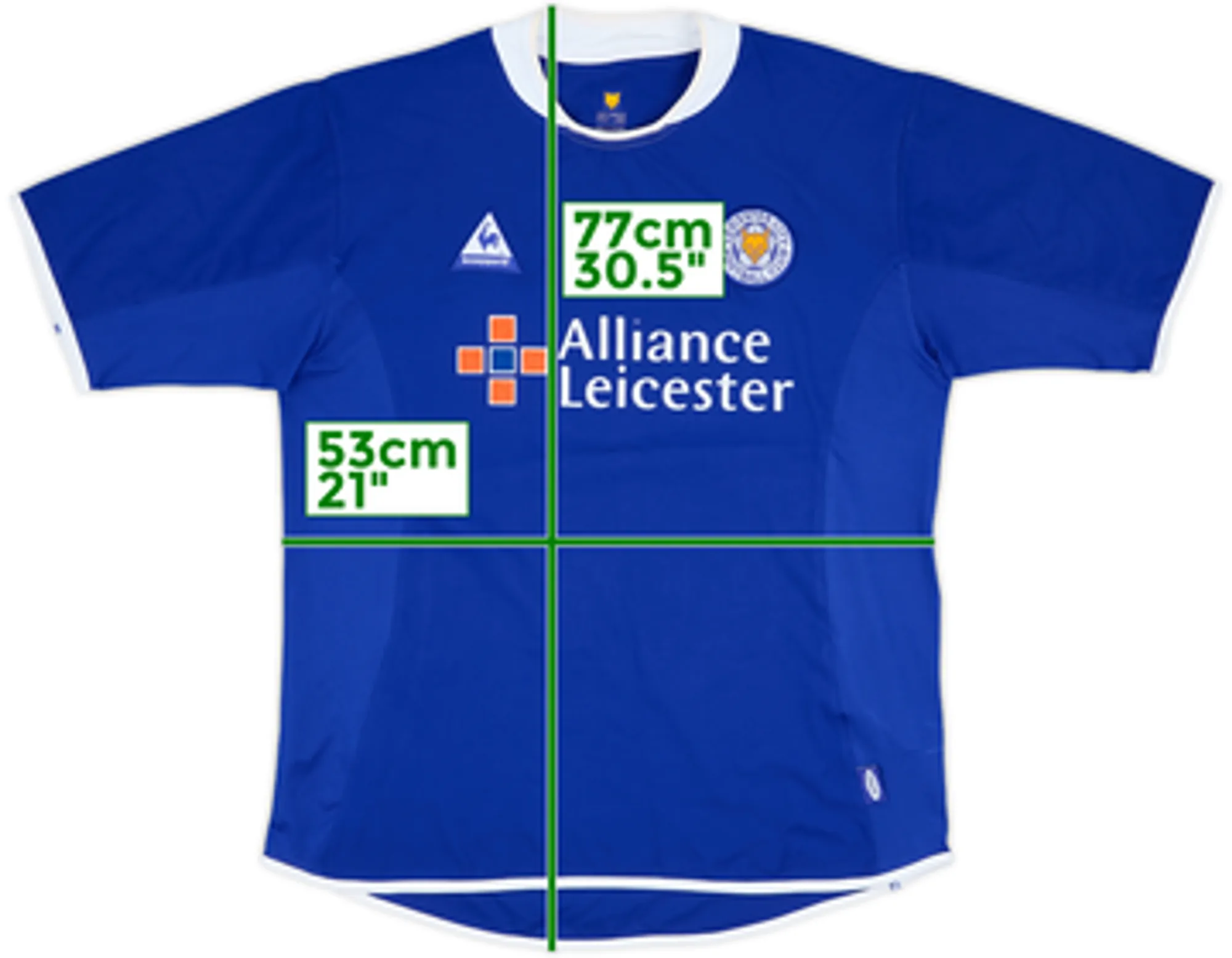 2003-04 Leicester Home Shirt - 6/10 - (M)