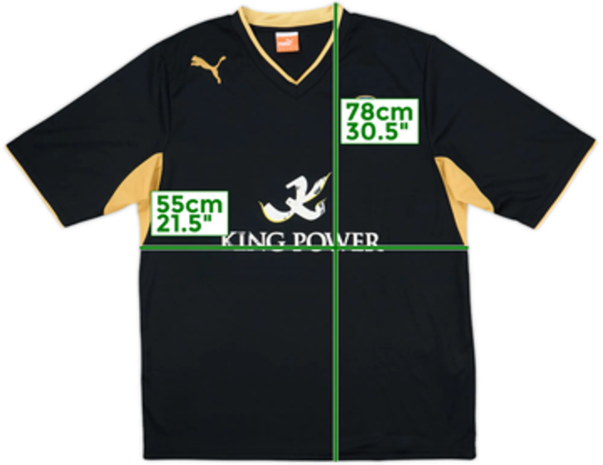 2012-13 Leicester Third Shirt - 5/10 - (XL)