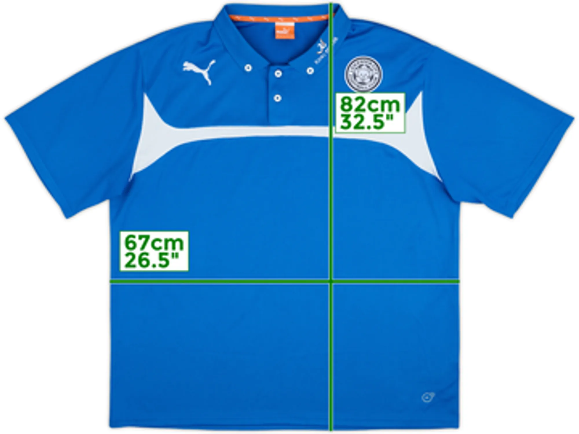 2014-15 Leicester City Puma Polo Shirt - 9/10 - (3XL)