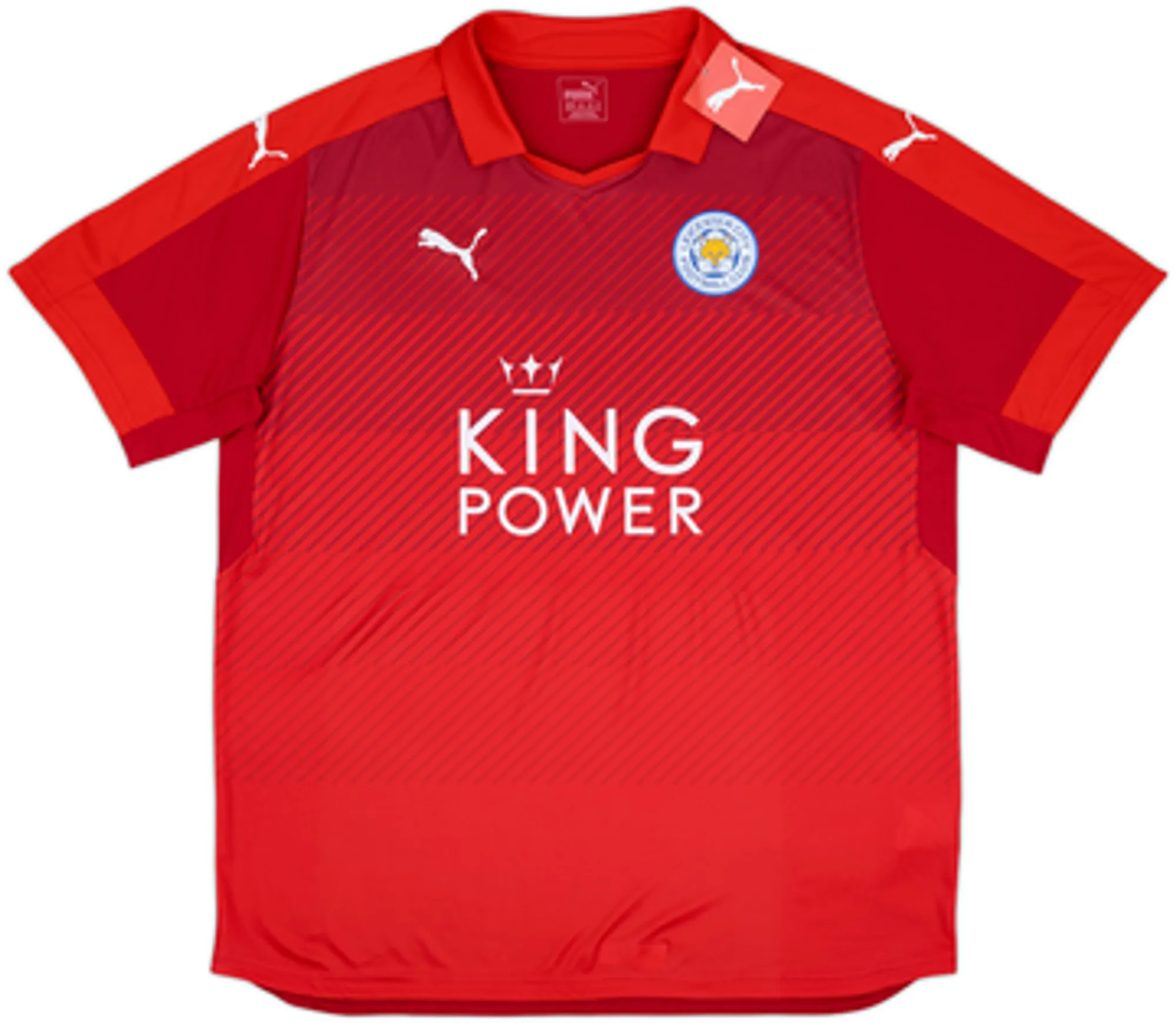 2016-17 Leicester Away Shirt Vardy #9 (XXL)