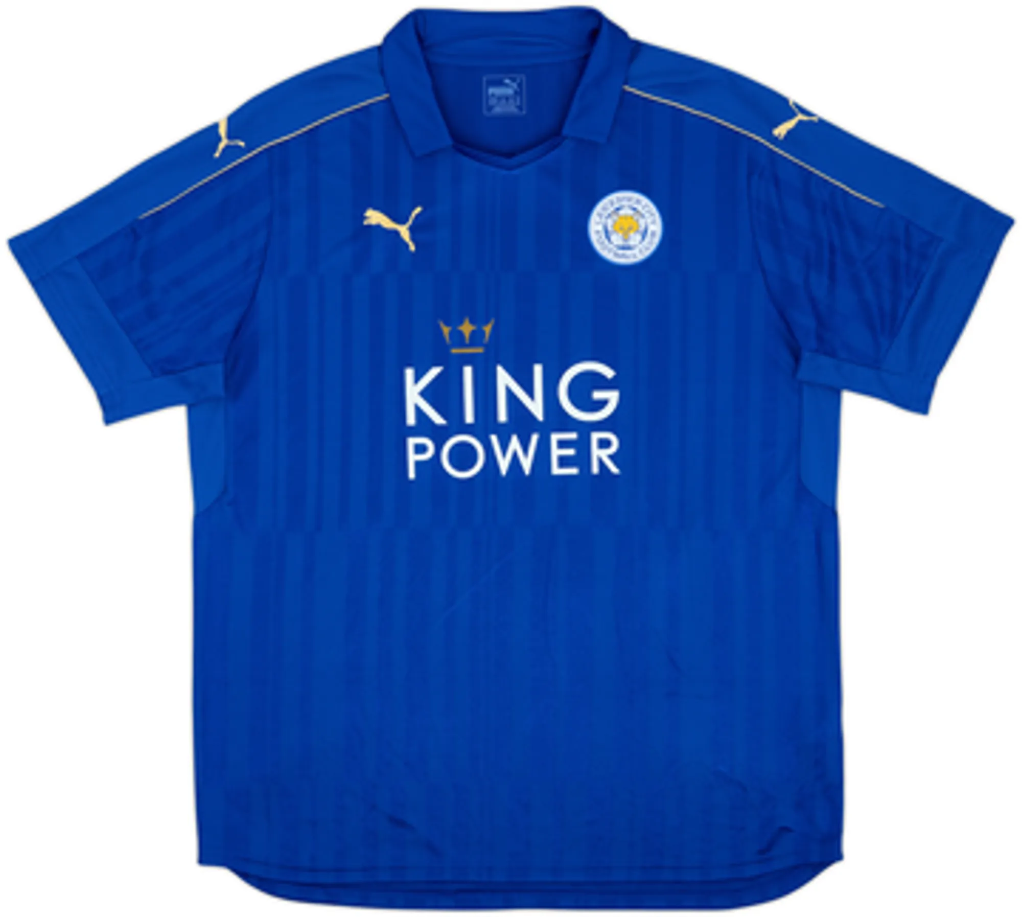2016-17 Leicester Home Shirt Vardy #9 - 9/10 - (S)