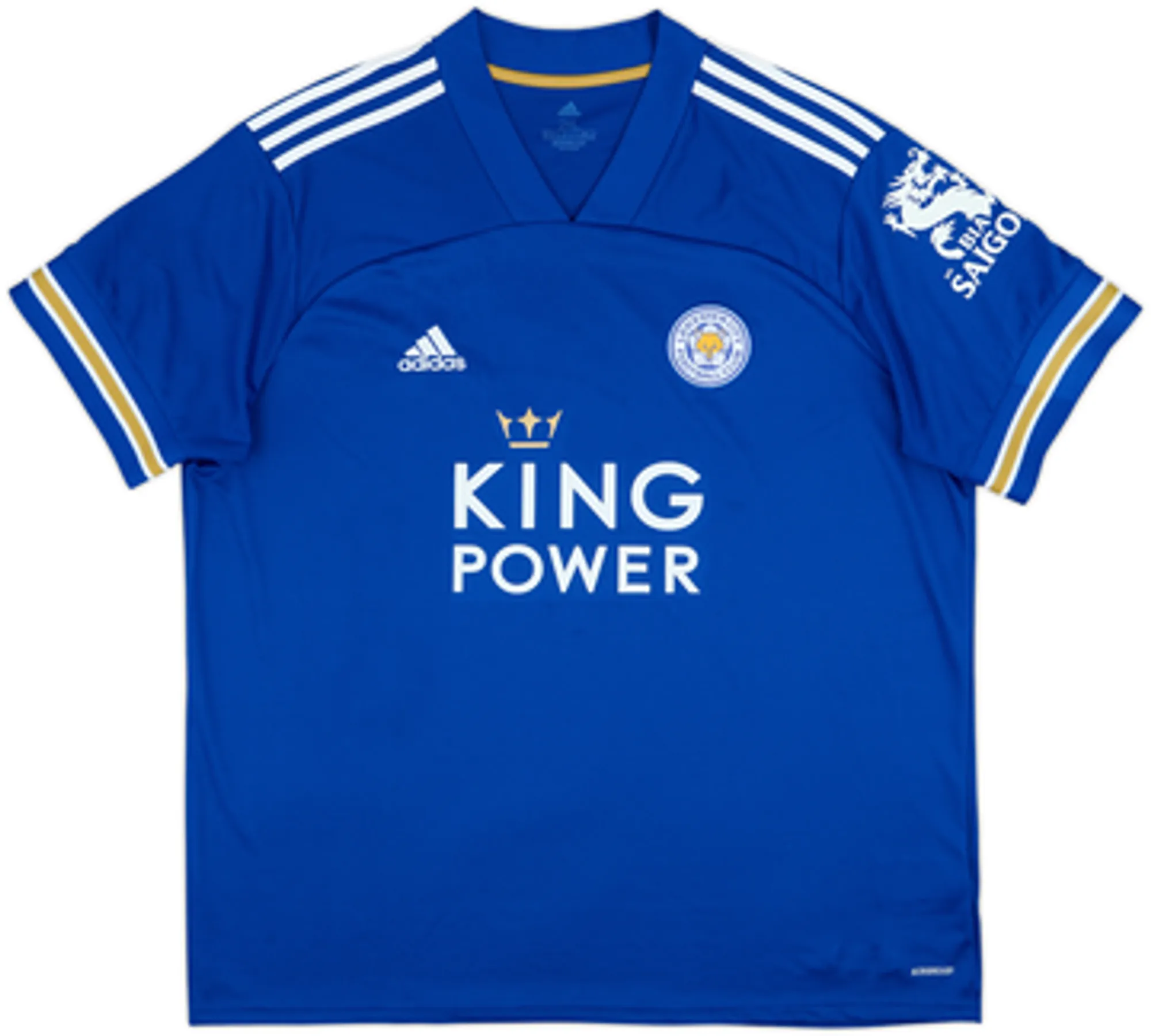 2020-21 Leicester Home Shirt Vardy #9 - 8/10 - (XS)