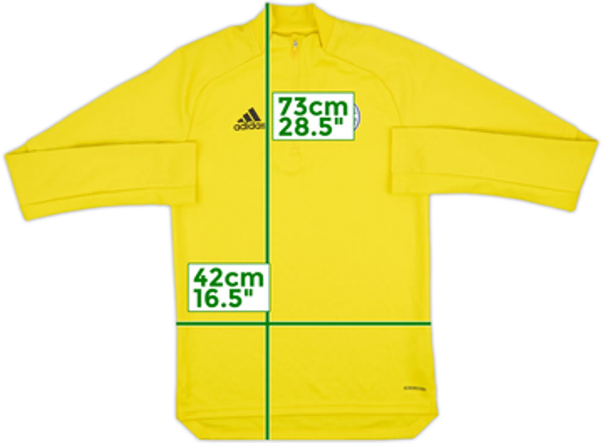 2019-20 Leicester adidas 1/4 Zip Track Top - 10/10 - (XS)