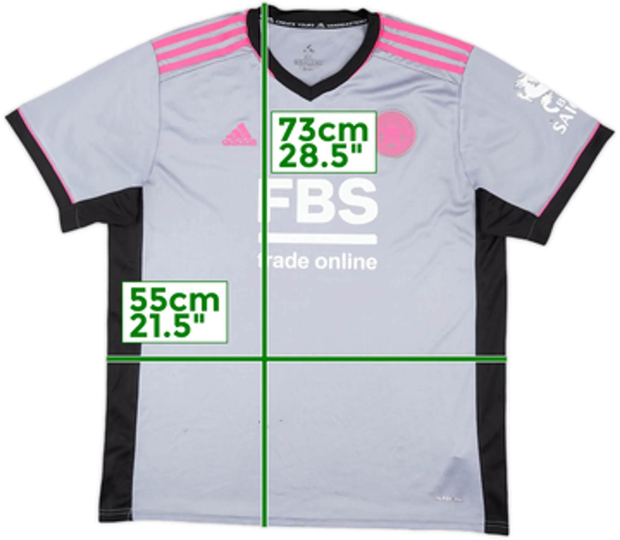 2021-22 Leicester Third Shirt - 5/10 - (XXL)