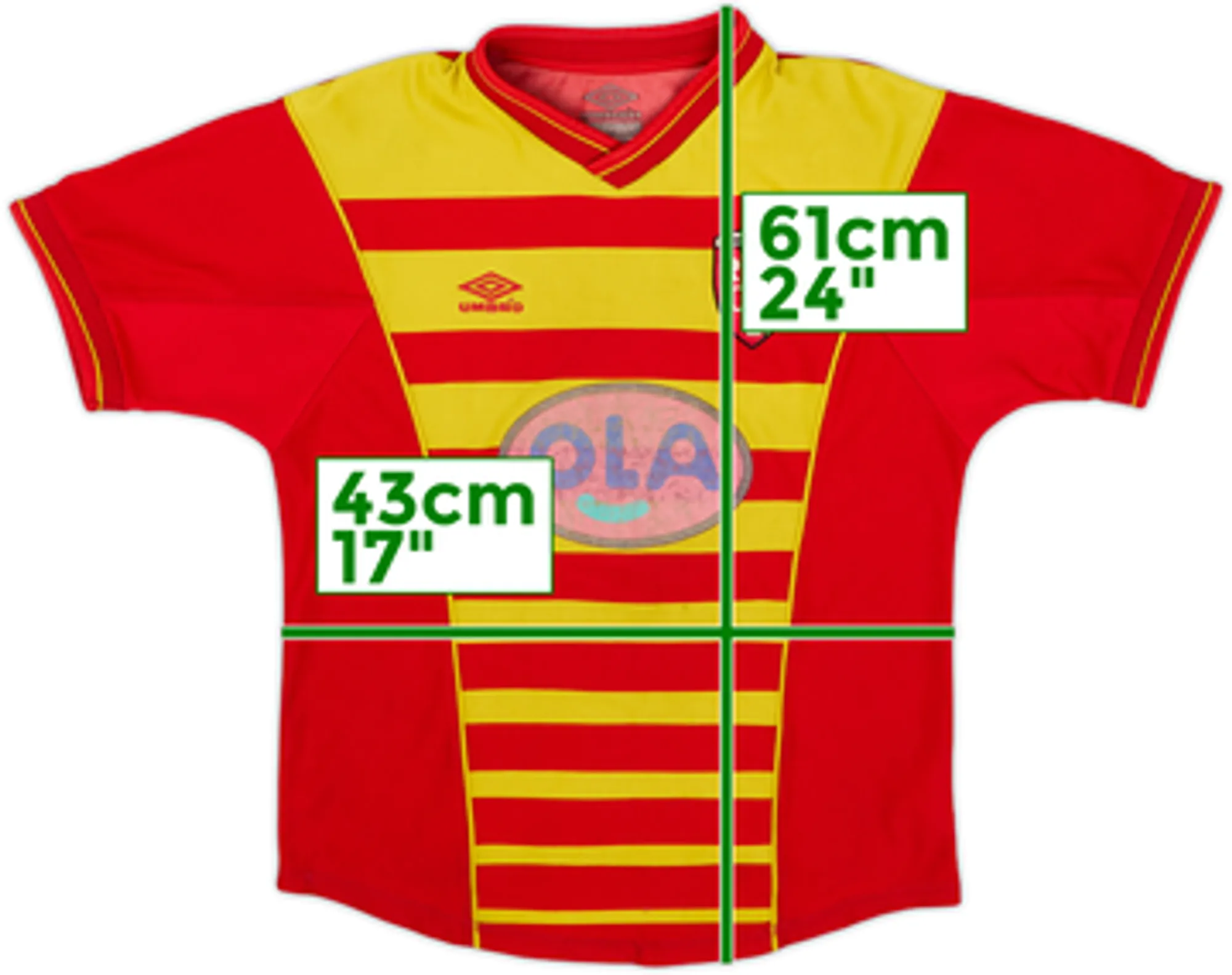 2000-01 Lens Home Shirt - 7/10 - (L)