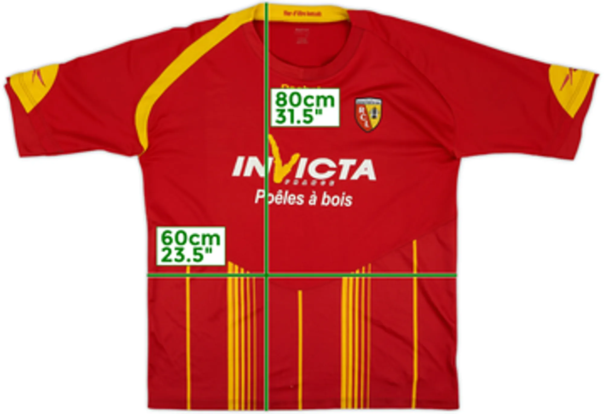 2009-10 Lens Home Shirt - 5/10 - (XXL)