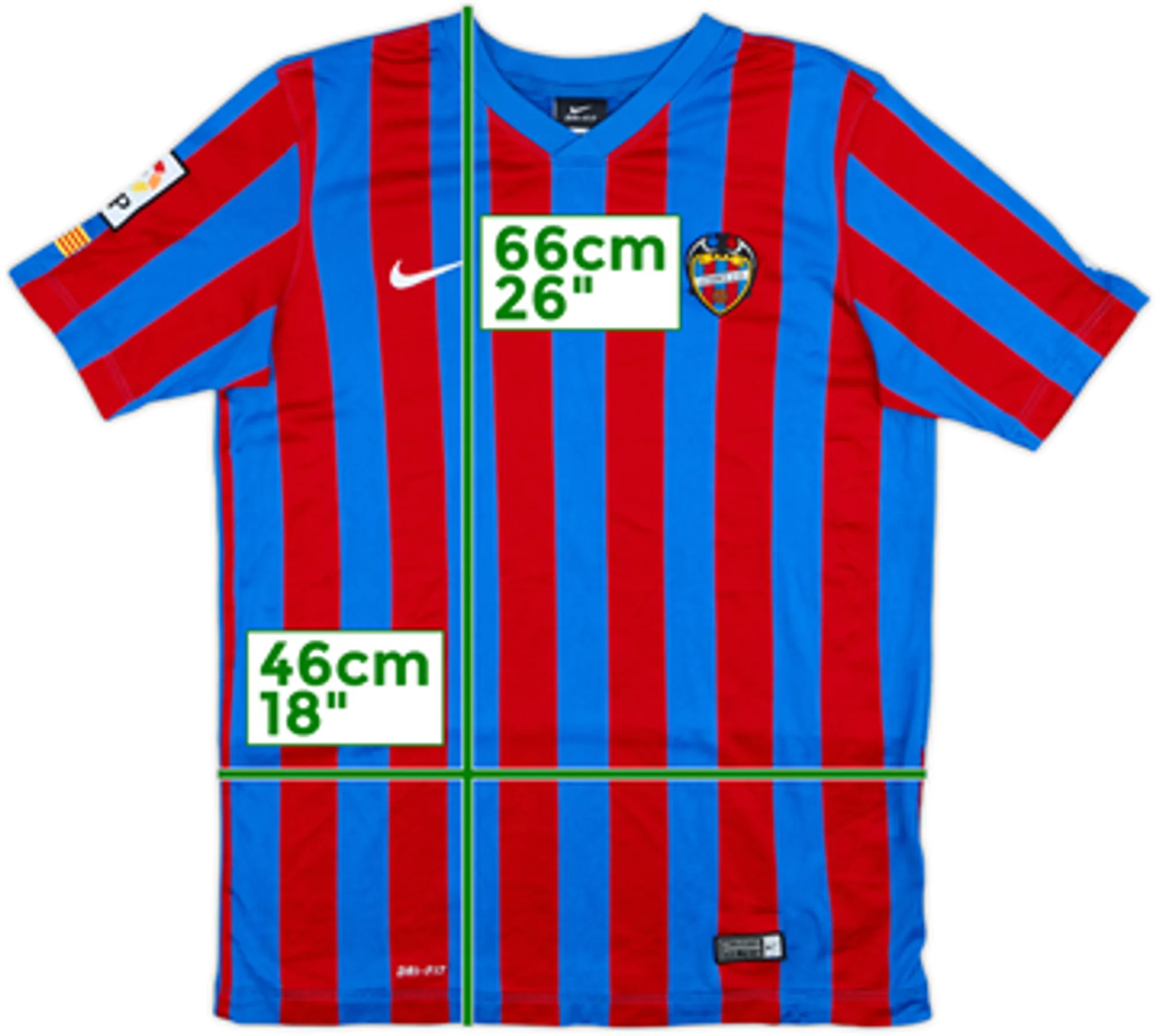 2014-15 Levante Home Shirt - 9/10 - (XL.Boys)
