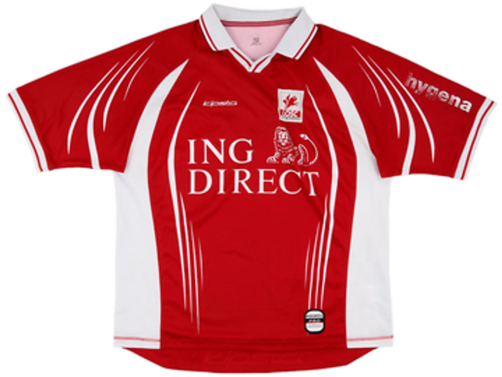 2001-02 Lille Home Shirt - 6/10 - (XXL)
