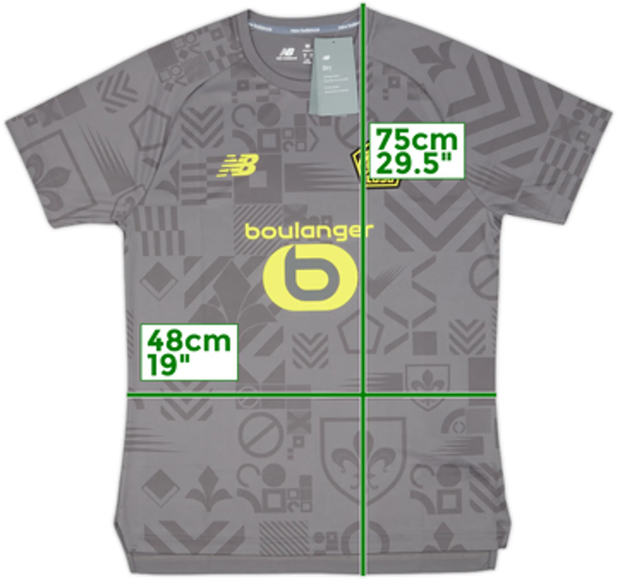 2024-25 Lille New Balance Training Shirt (M)