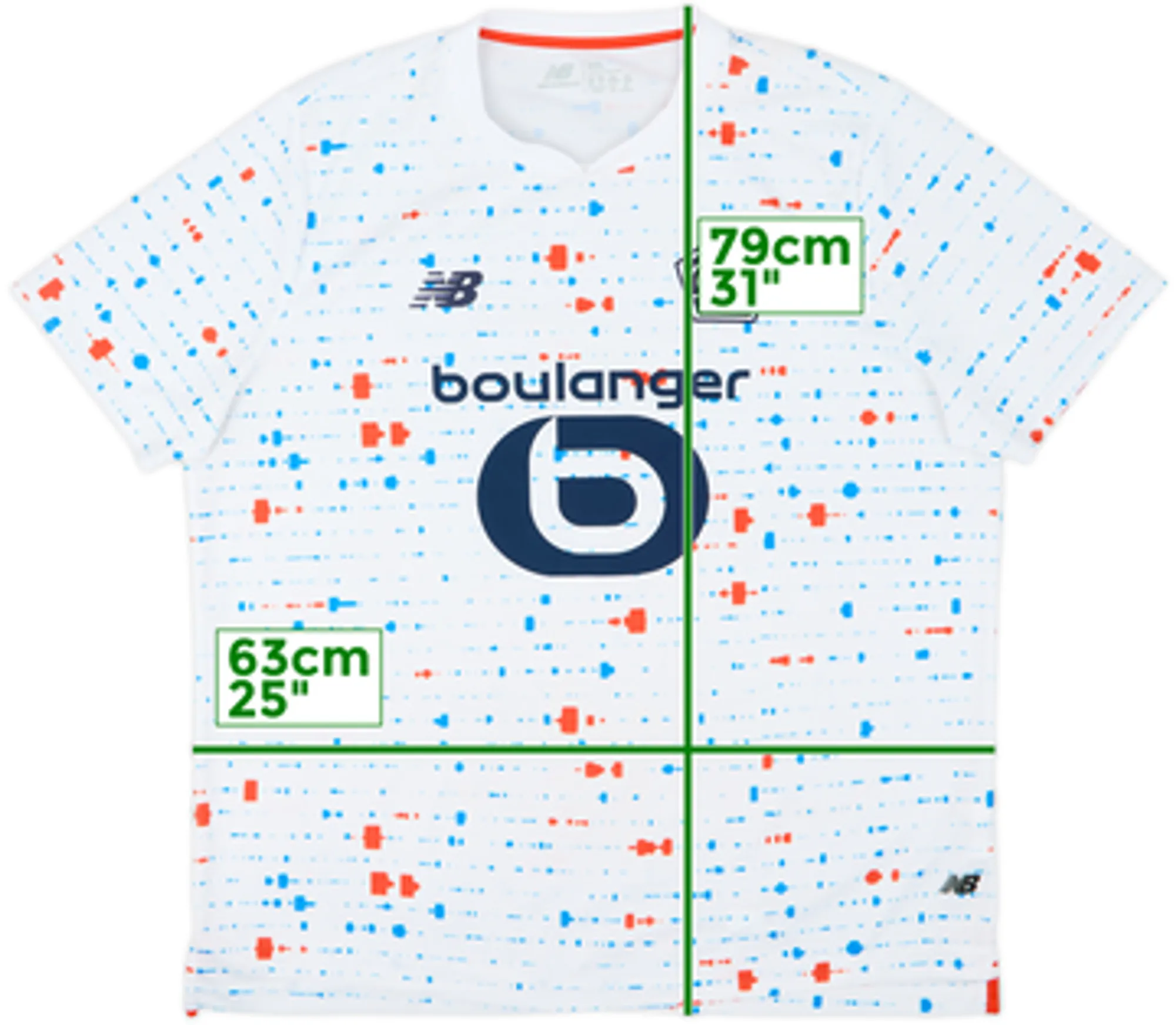 2023-24 Lille Away Shirt - 10/10 - (XXL)