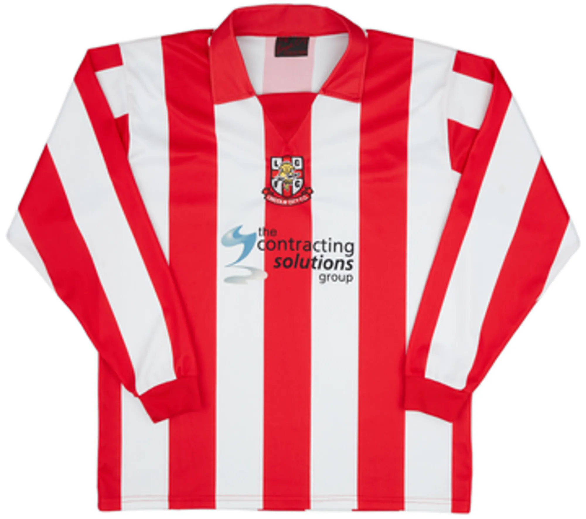 2004-06 Lincoln City Home L/S Shirt - 8/10 - (L)