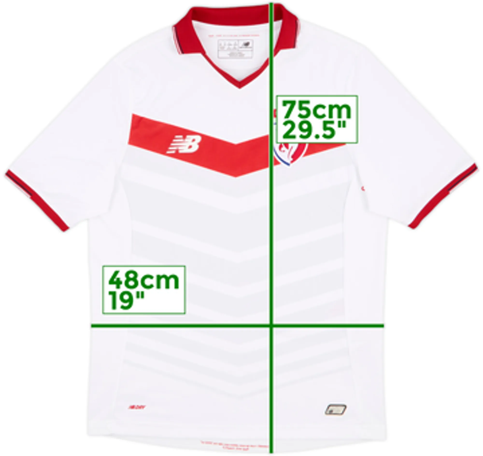 2016-17 Lille Home Shirt - 10/10 - (L)