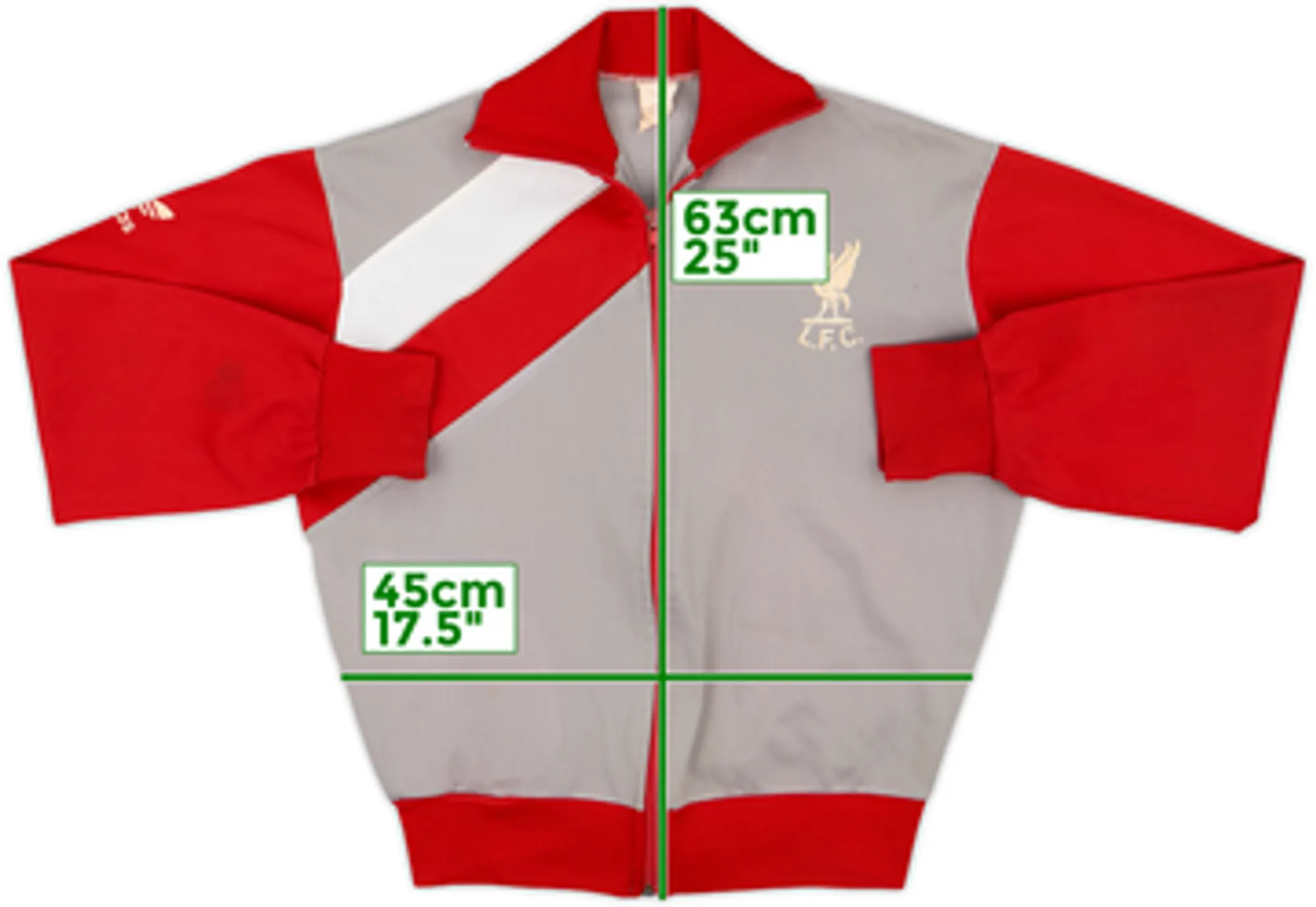 1986-87 Liverpool adidas Track Jacket - 8/10 - (XS)