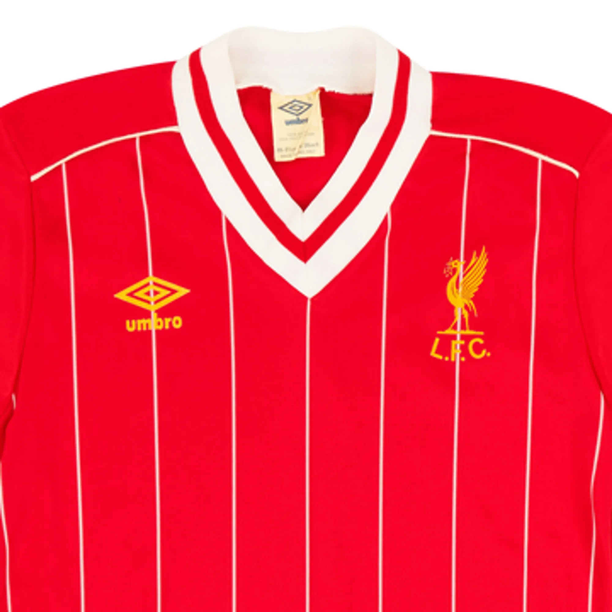 1982-85 Liverpool Home Shirt - 6/10 - (S)