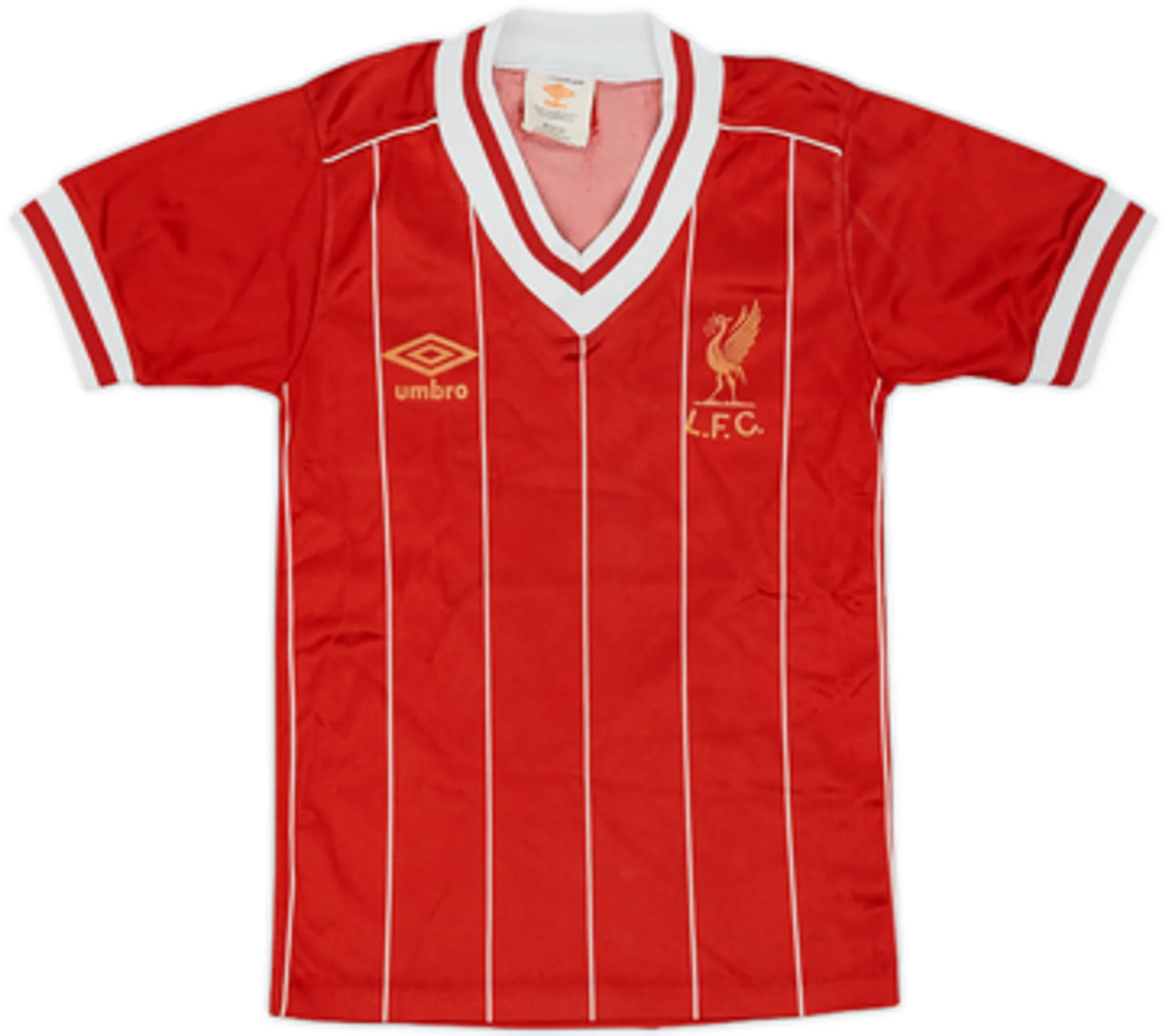 1982-85 Liverpool Home Shirt and Shorts - 6/10 - (S.Boys)