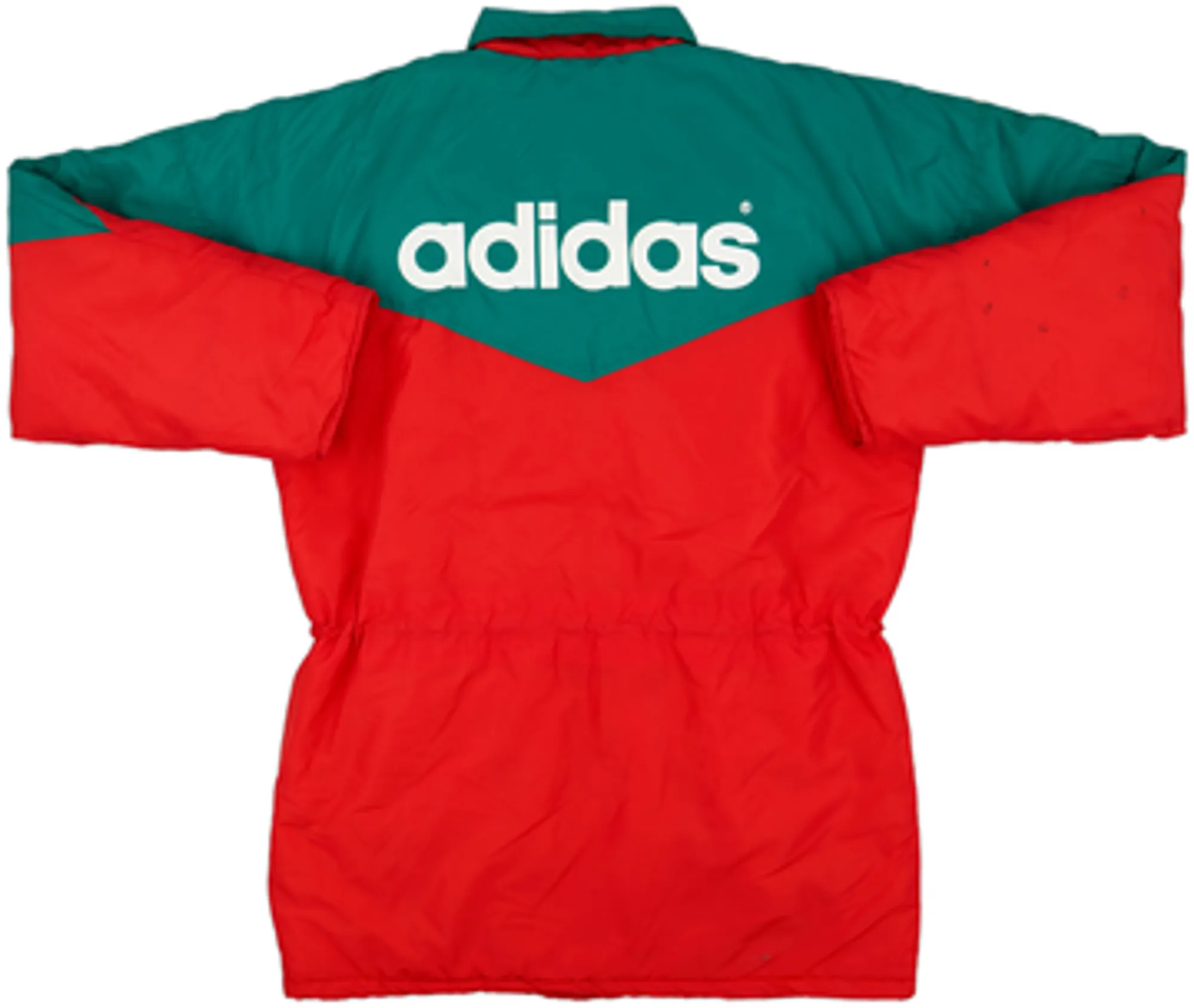 1992-93 Liverpool adidas Padded Bench Coat - 7/10 - (M/L)