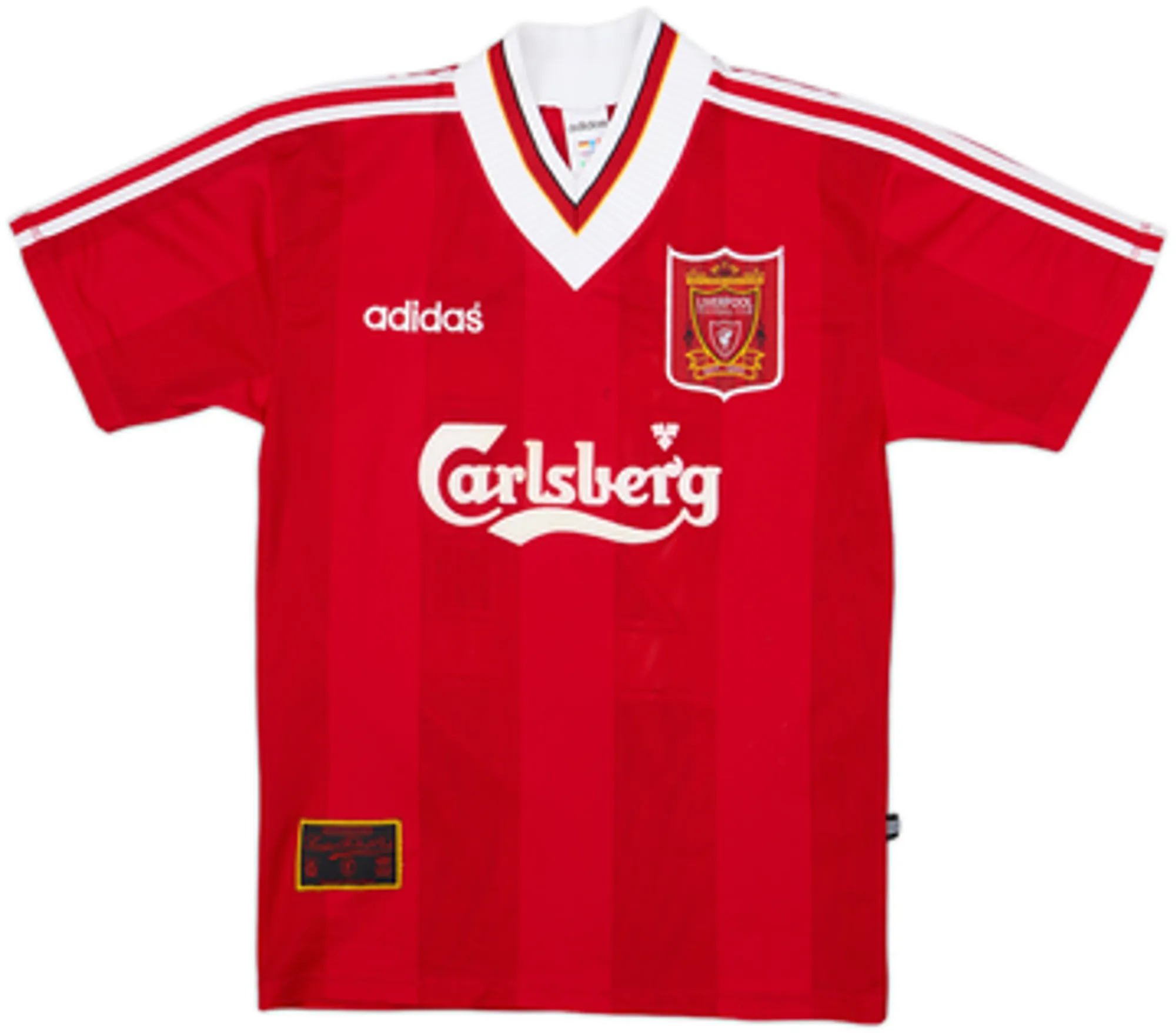 1995-96 Liverpool Home Shirt Fowler #23 - 6/10 - (S)