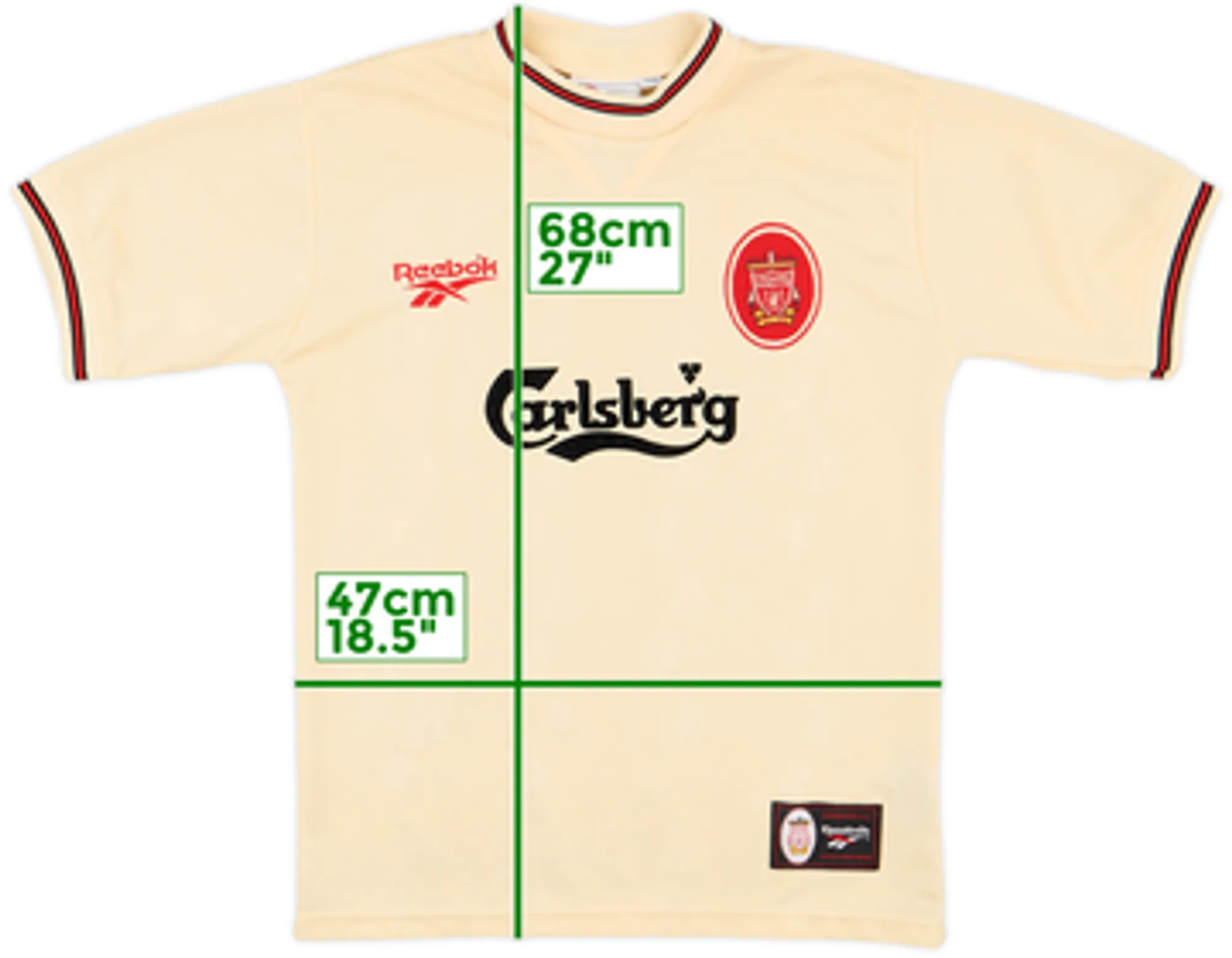 1996-97 Liverpool Away Shirt - 9/10 - (M)