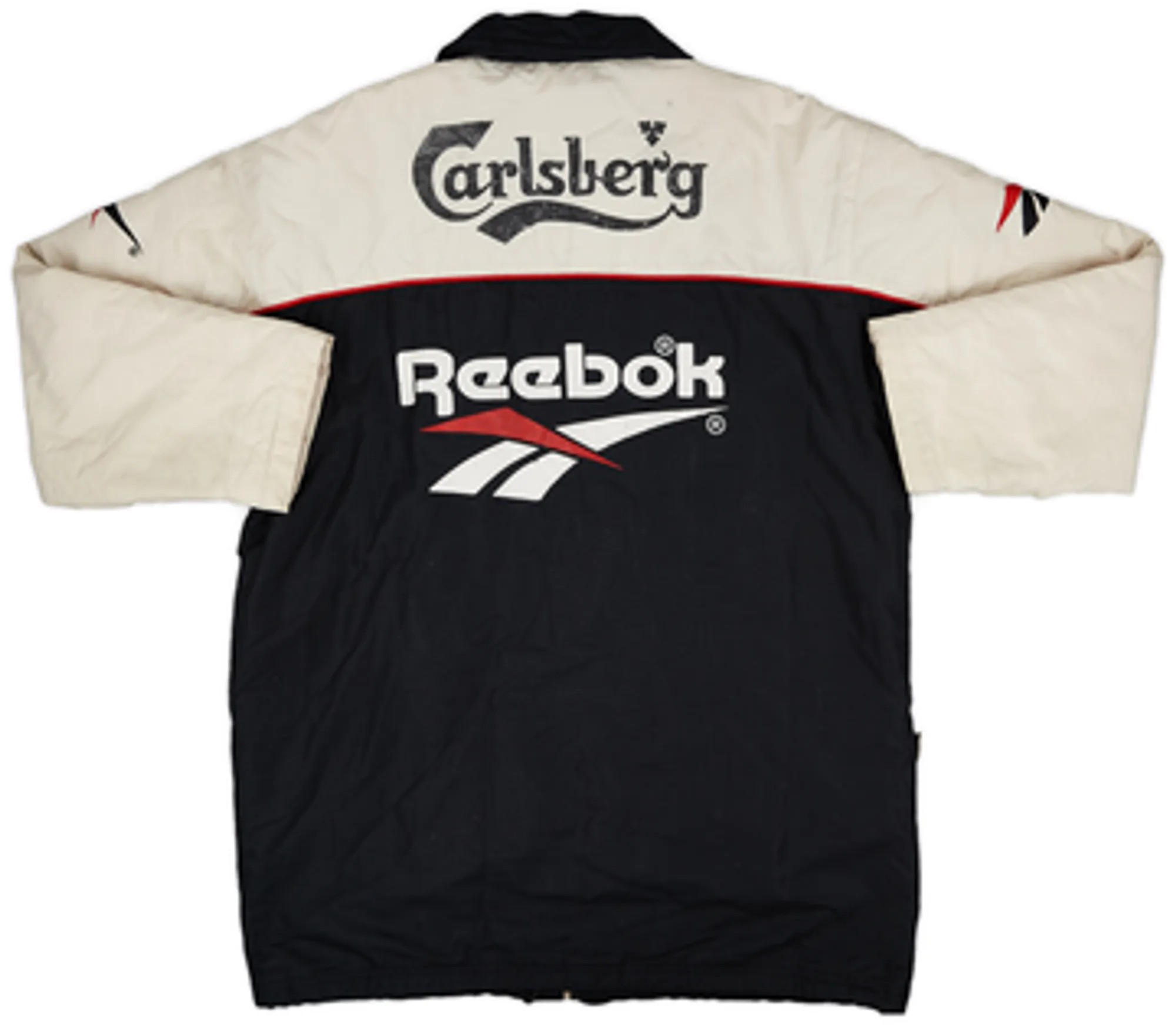 1996-97 Liverpool Padded Reebok Bench Coat - 6/10 - (L)