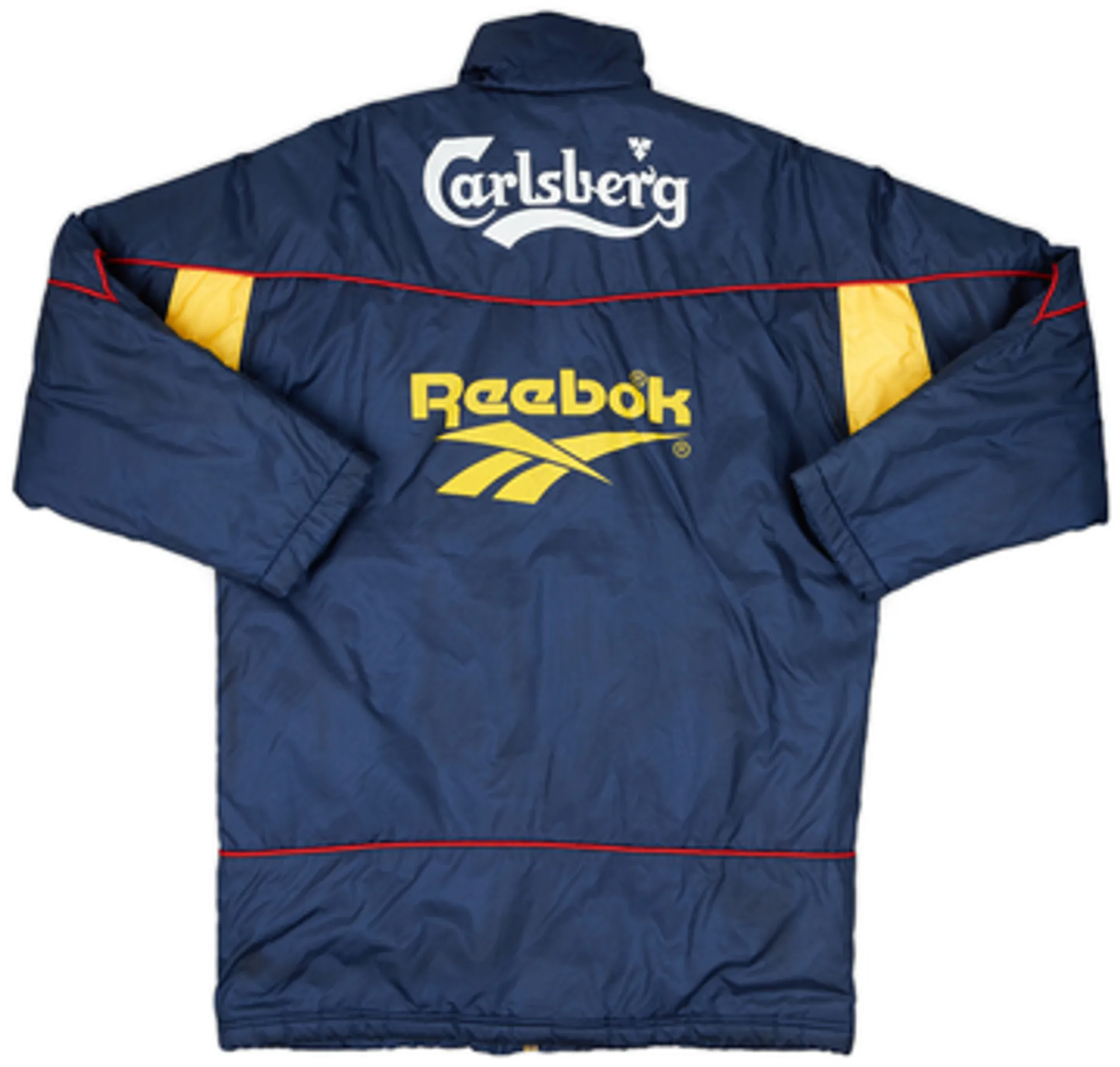 1996-97 Liverpool Reebok Padded Bench Coat - 7/10 - (S)