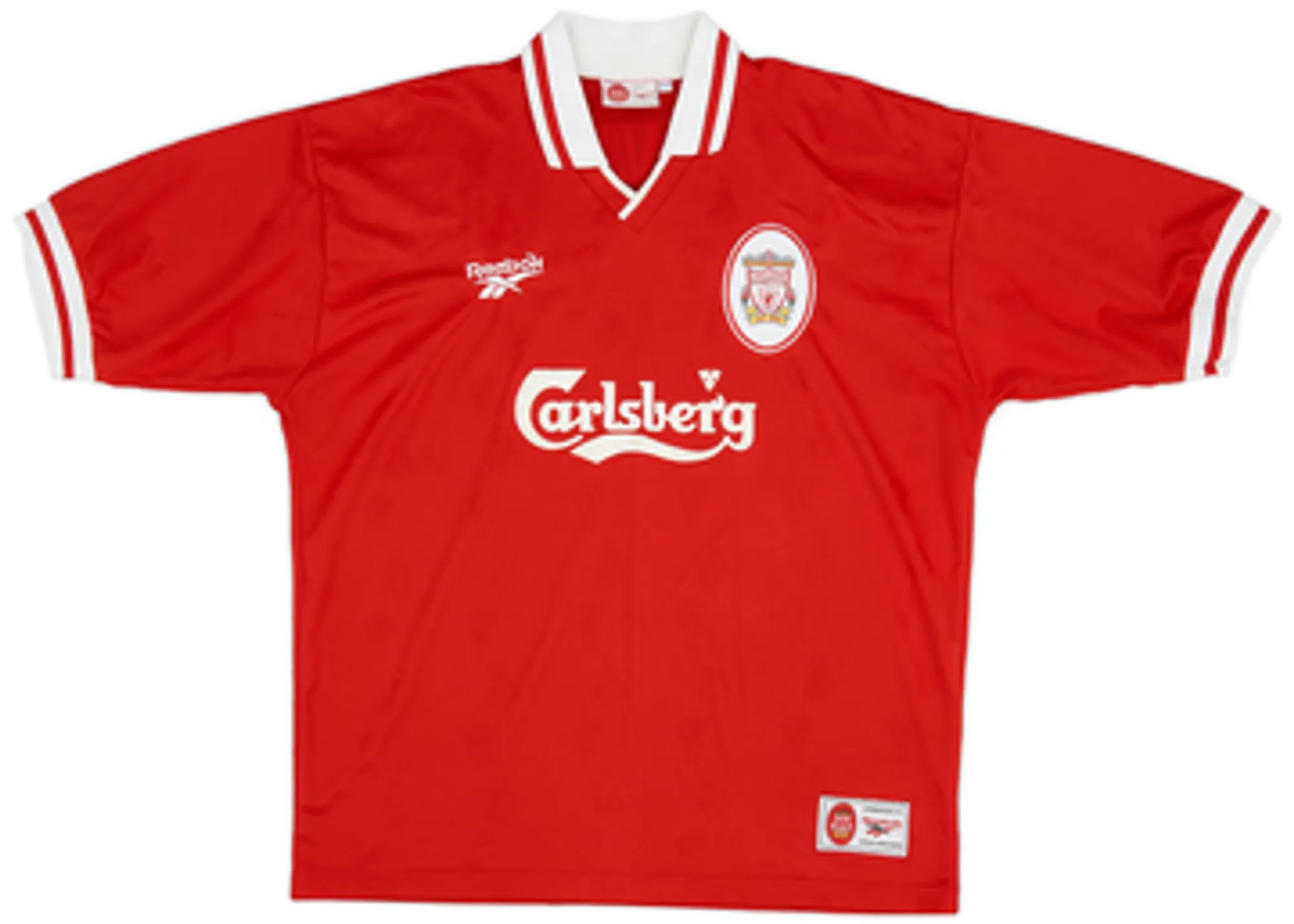 1996-98 Liverpool Home Shirt Fowler #9EL