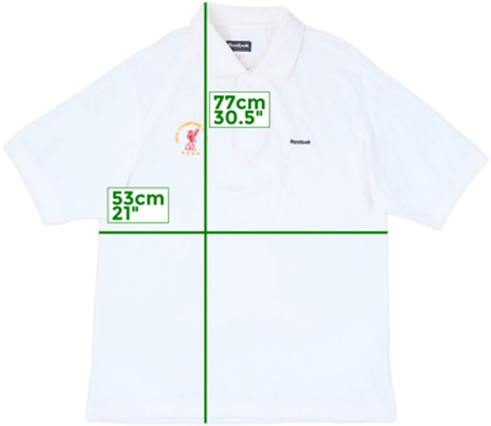 2000-01 Liverpool 'Champions League' Reebok Polo Shirt - 7/10 - (XL)