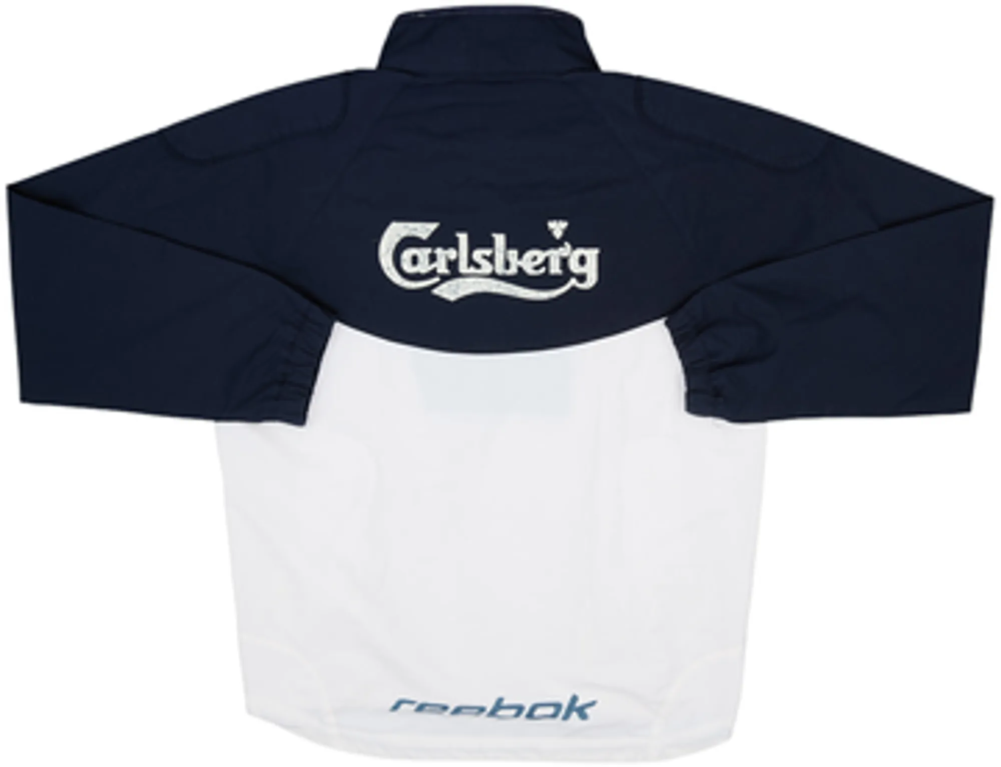 2001-02 Liverpool Reebok 1/2 Zip Track Jacket - 7/10 - (M)