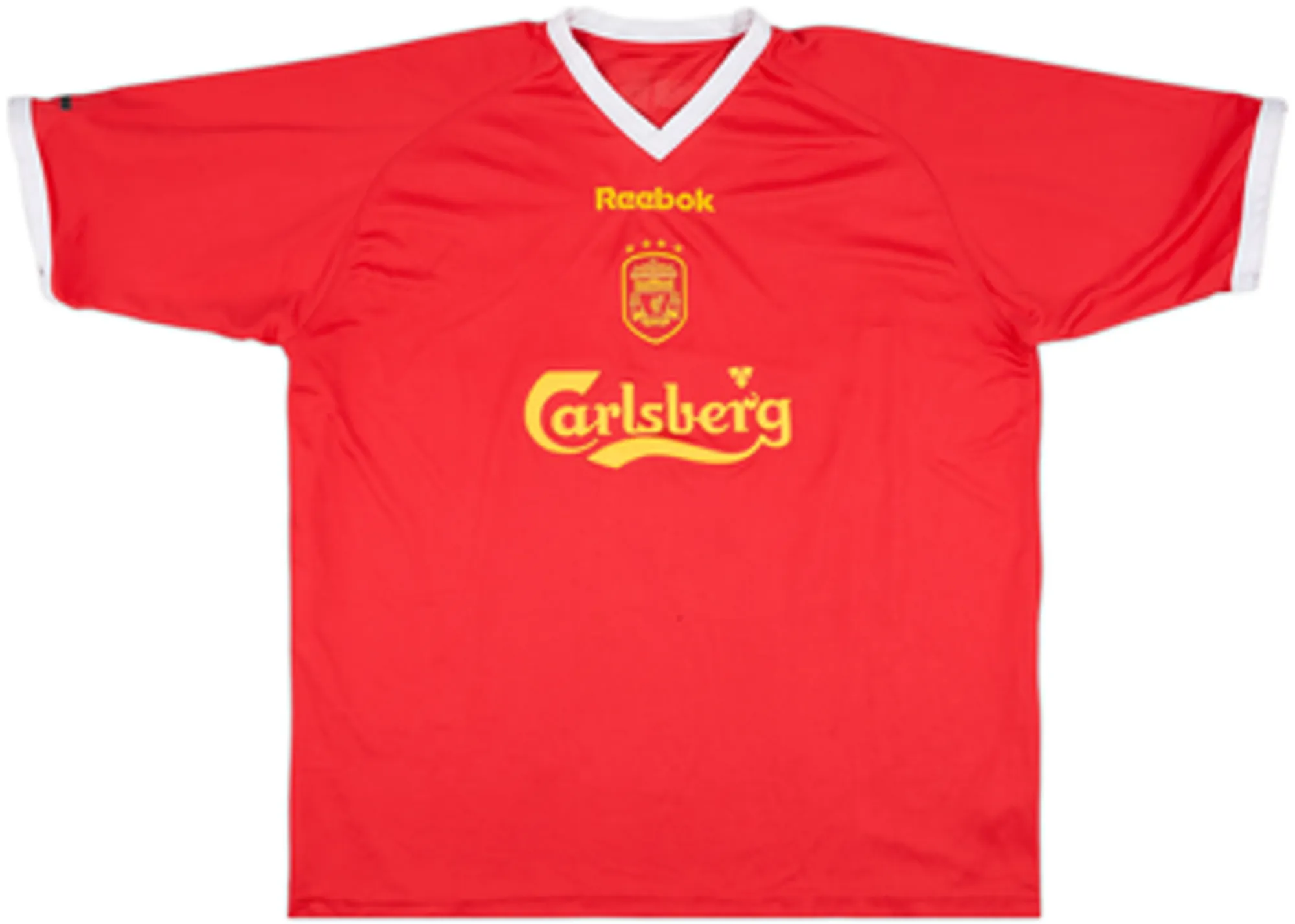 2001-03 Liverpool CL Shirt Gerrard #17 - 5/10 - (M)