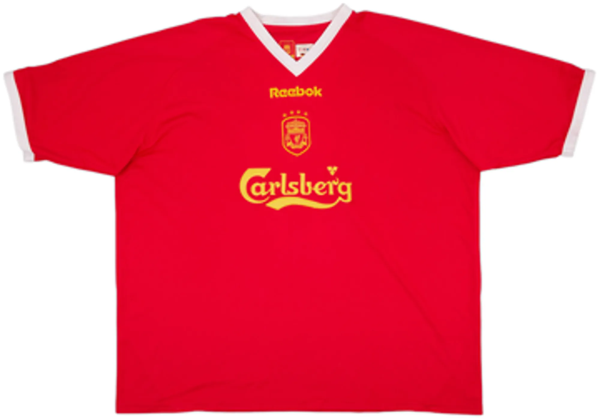2001-03 Liverpool CL Shirt Gerrard #17 - 7/10 - (XXL)