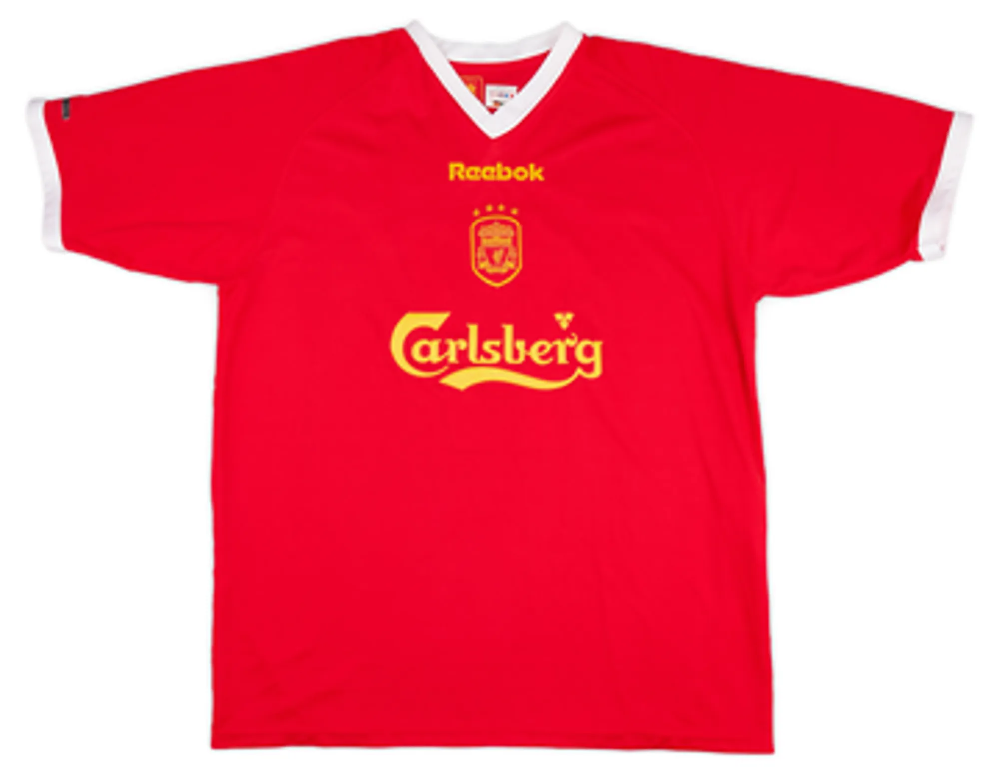 2001-03 Liverpool CL Shirt Gerrard #17 - 8/10 - (S)