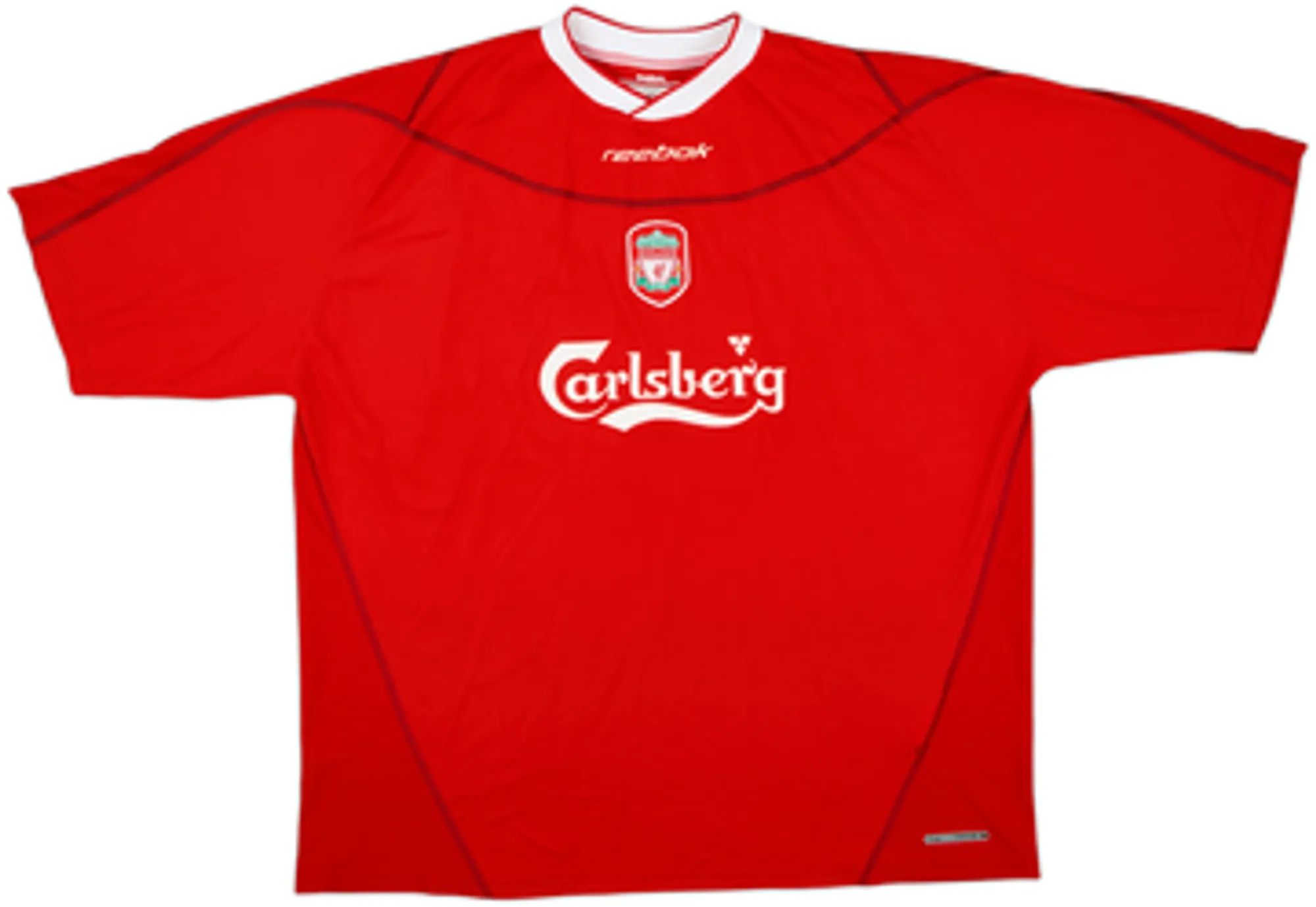 2002-04 Liverpool Home Shirt Gerrard #17 - 7/10 - (M)