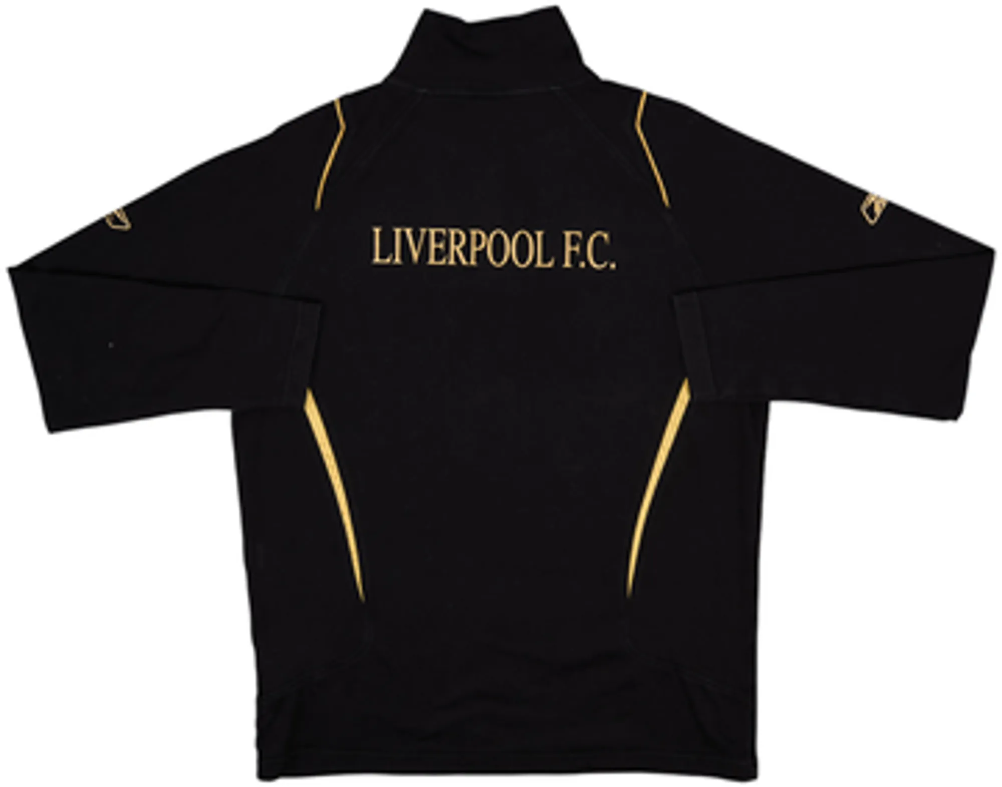 2003-04 Liverpool Reebok 1/4 Zip Drill Top - 9/10 - (S)