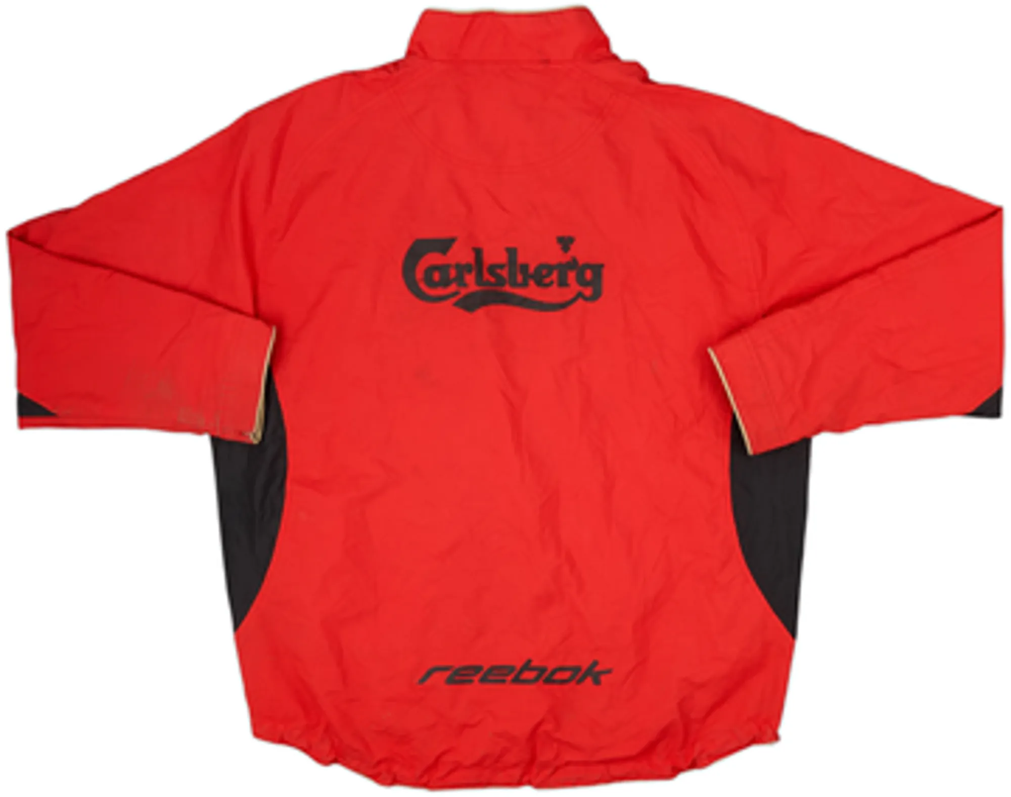 2003-04 Liverpool Reebok 1/4 Zip Training Top - 6/10 - (L)