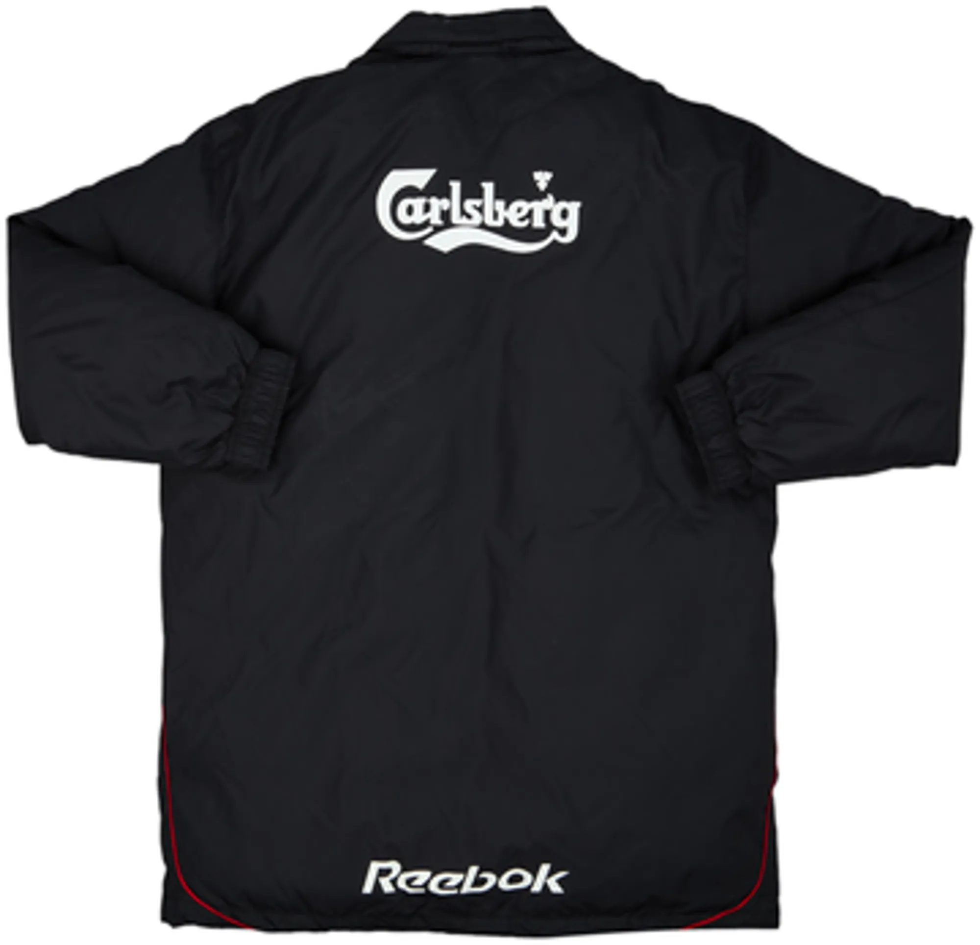 2003-04 Liverpool Reebok Padded Bench Coat (XL)