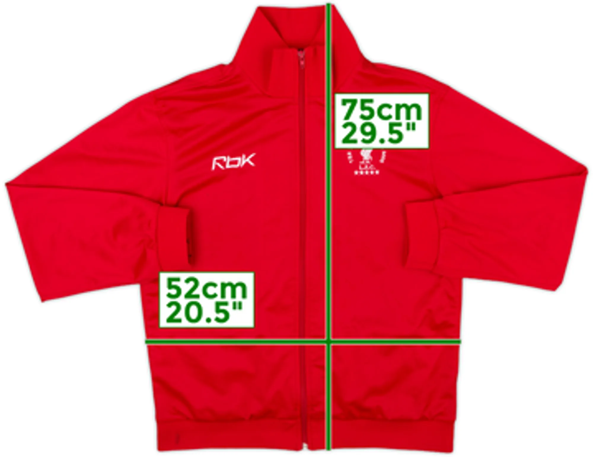 2004 Liverpool Reebok 'The Final Istanbul' Track Jacket - 7/10 - (M)