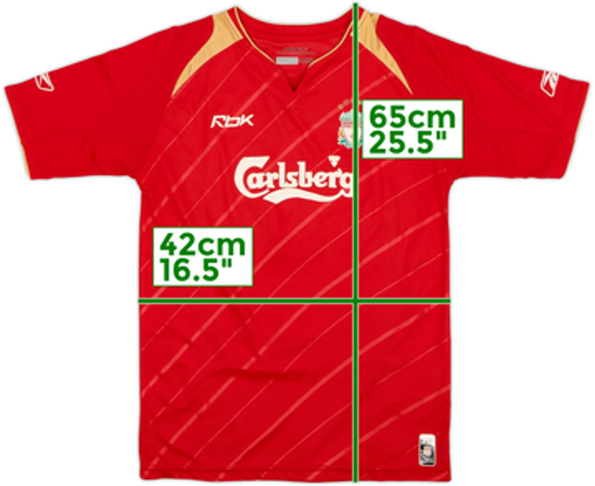 2005-06 Liverpool CL Home Shirt - 6/10 - (L.Boys)