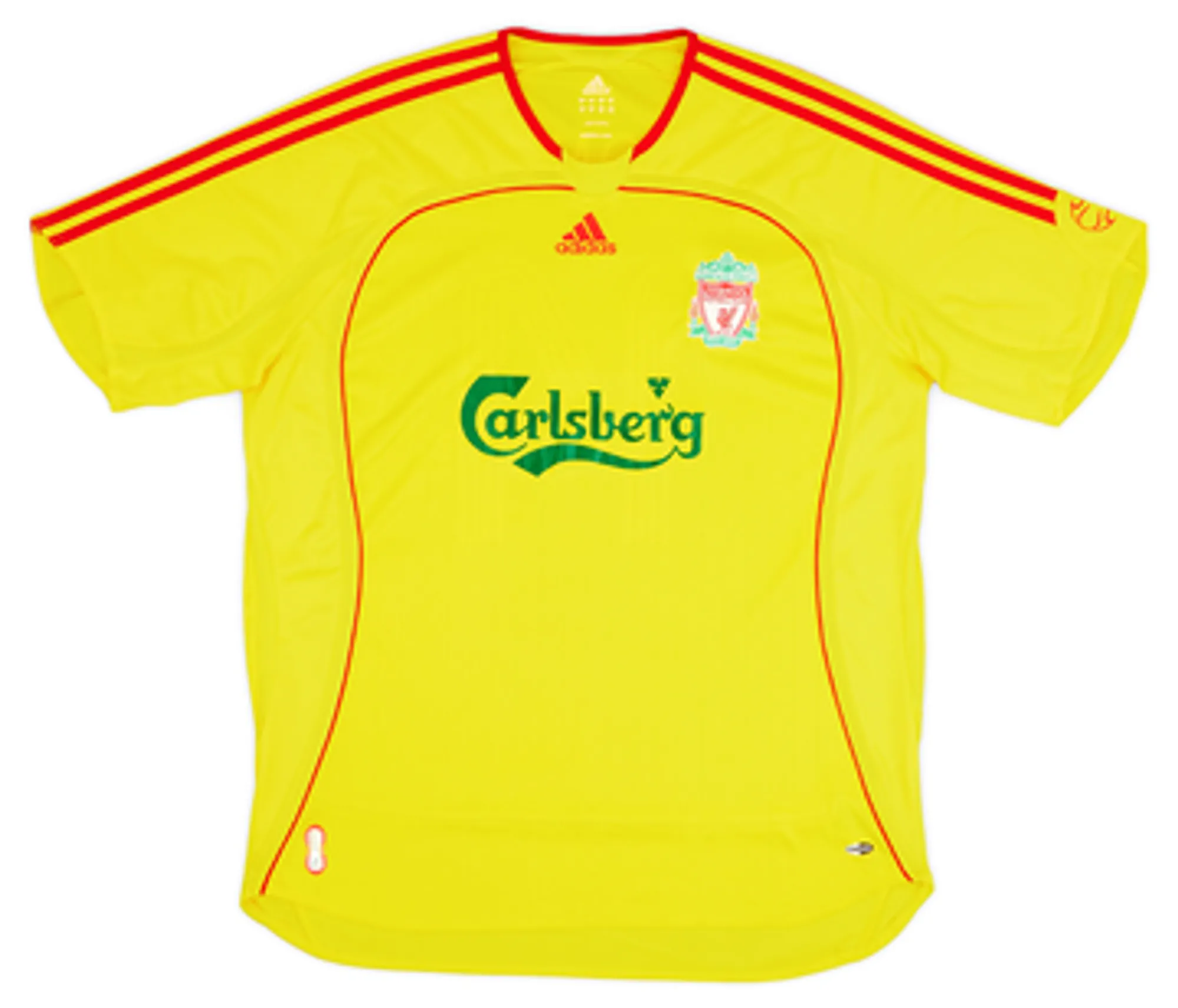 2006-07 Liverpool Away Shirt Gerrard #8EL