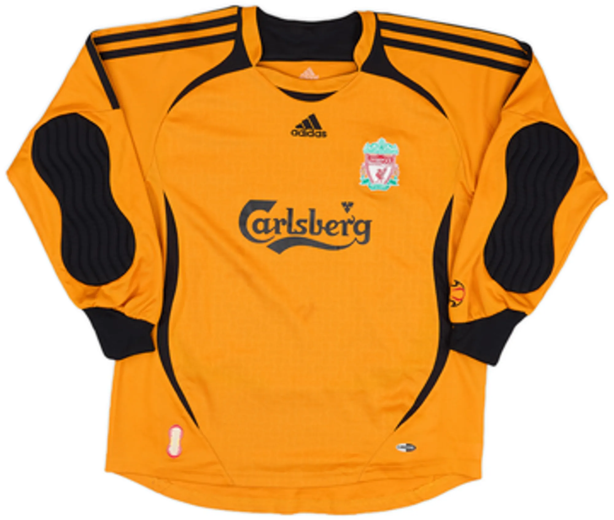 2006-07 Liverpool GK Shirt - 8/10 - (L.Boys)
