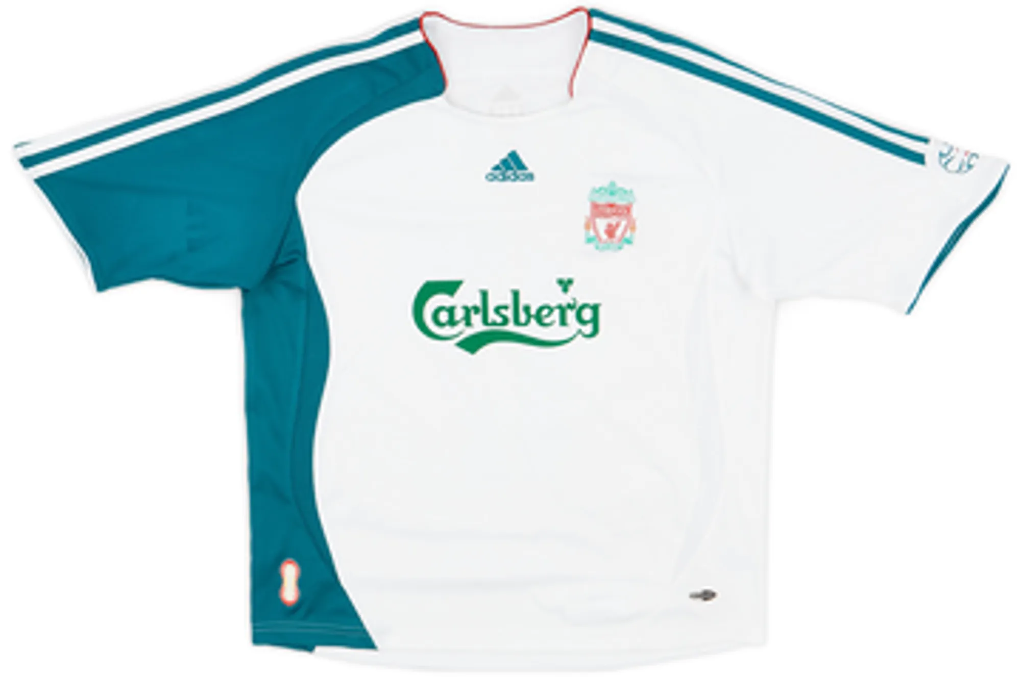 2006-07 Liverpool Third Shirt Bellamy #17 - 8/10 - (M.Boys)